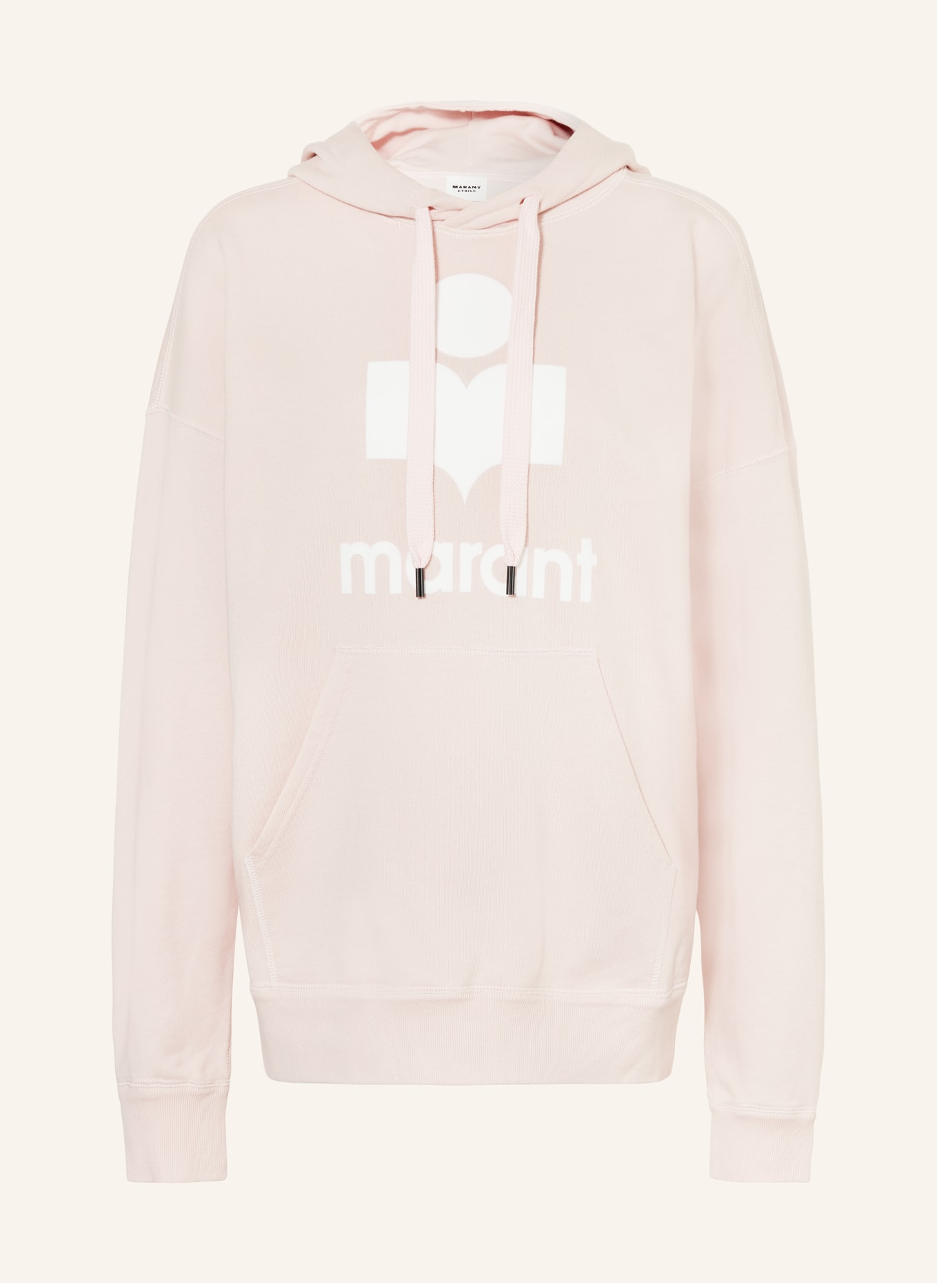 MARANT ÉTOILE Hoodie MANSEL, Color: PINK (Image 1)