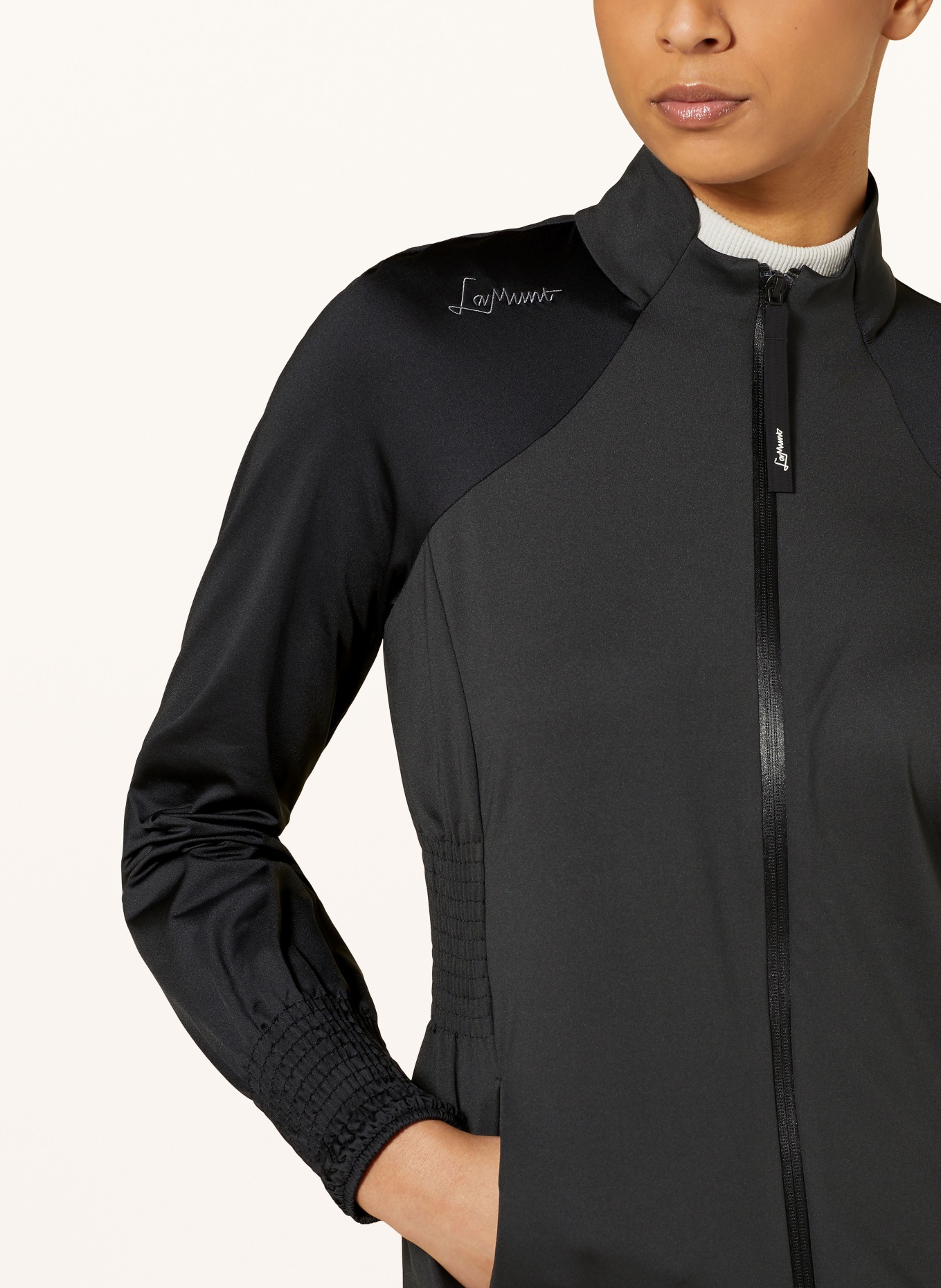LaMunt Mid-layer jacket IVANA, Color: BLACK (Image 4)