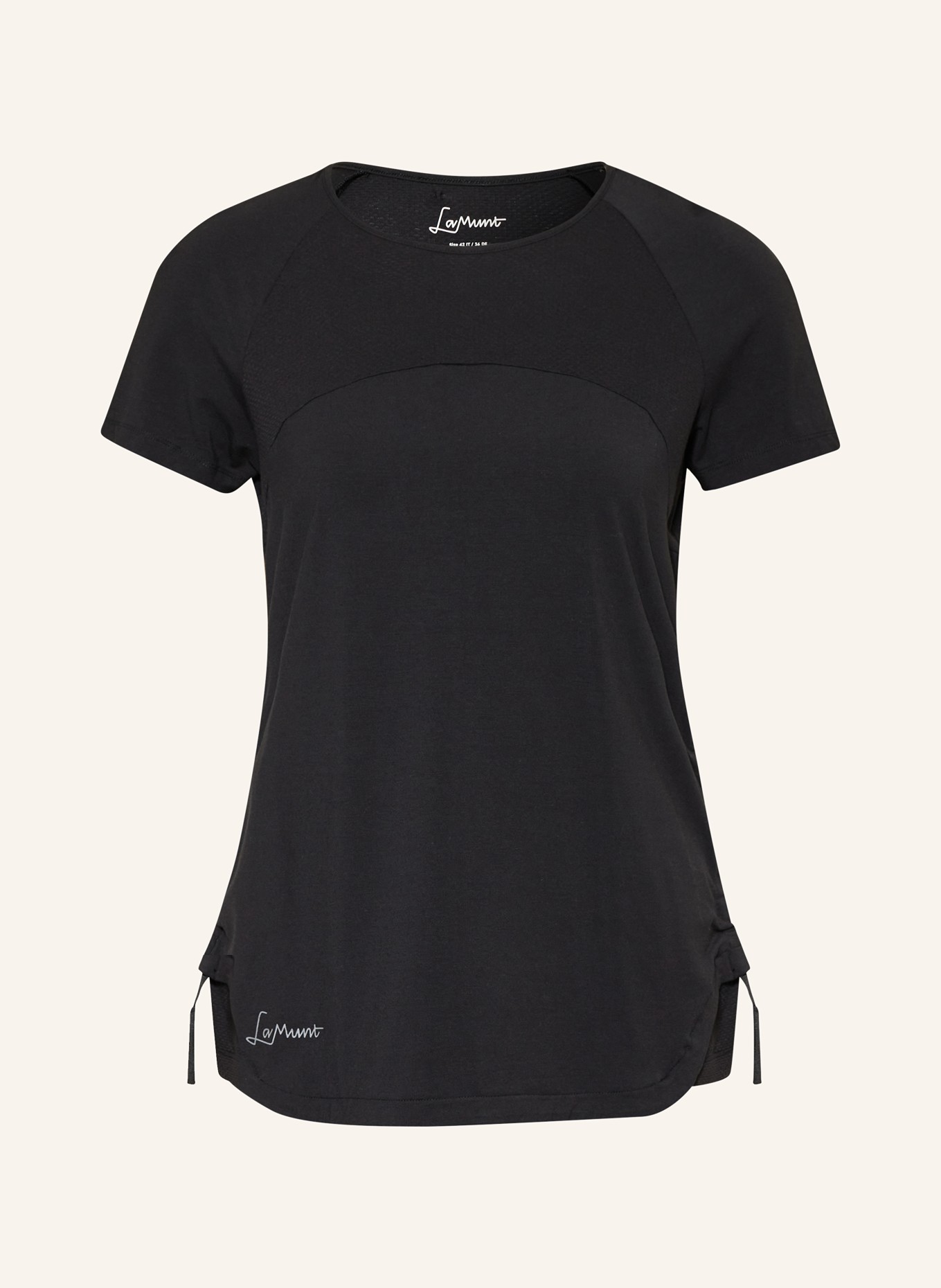 LaMunt T-shirt MARIA ACTIVE, Color: BLACK (Image 1)