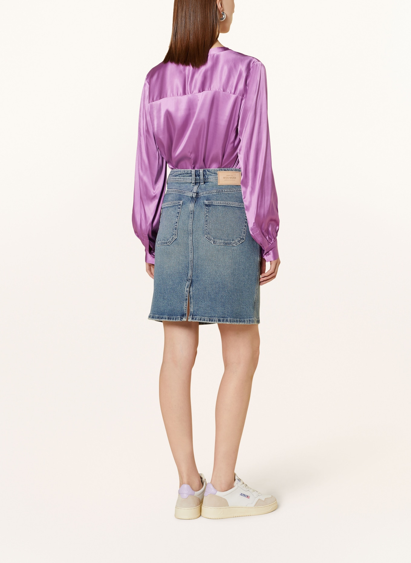 MOS MOSH Shirt blouse MMENFA, Color: PURPLE (Image 3)