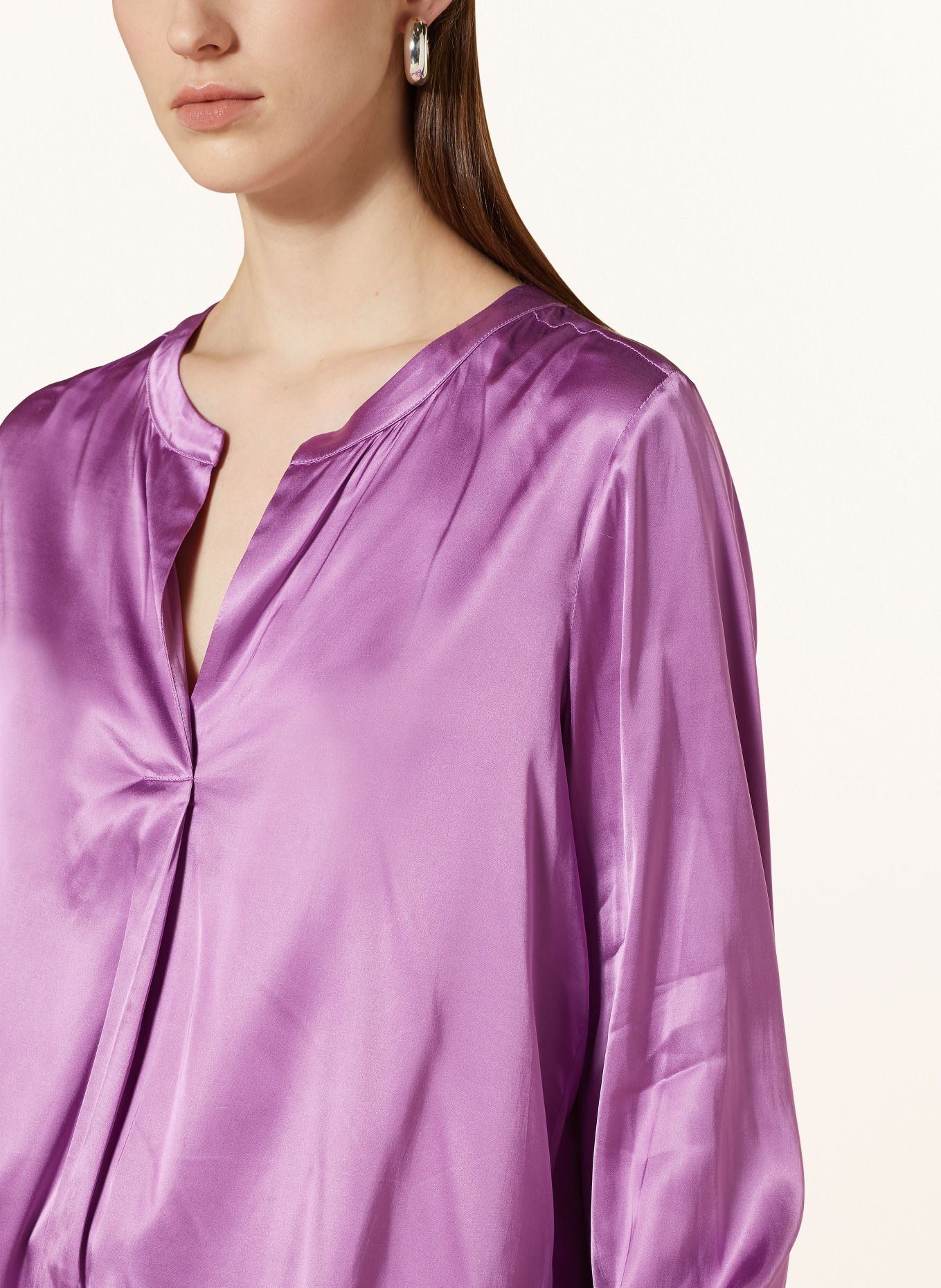 MOS MOSH Shirt blouse MMENFA, Color: PURPLE (Image 4)