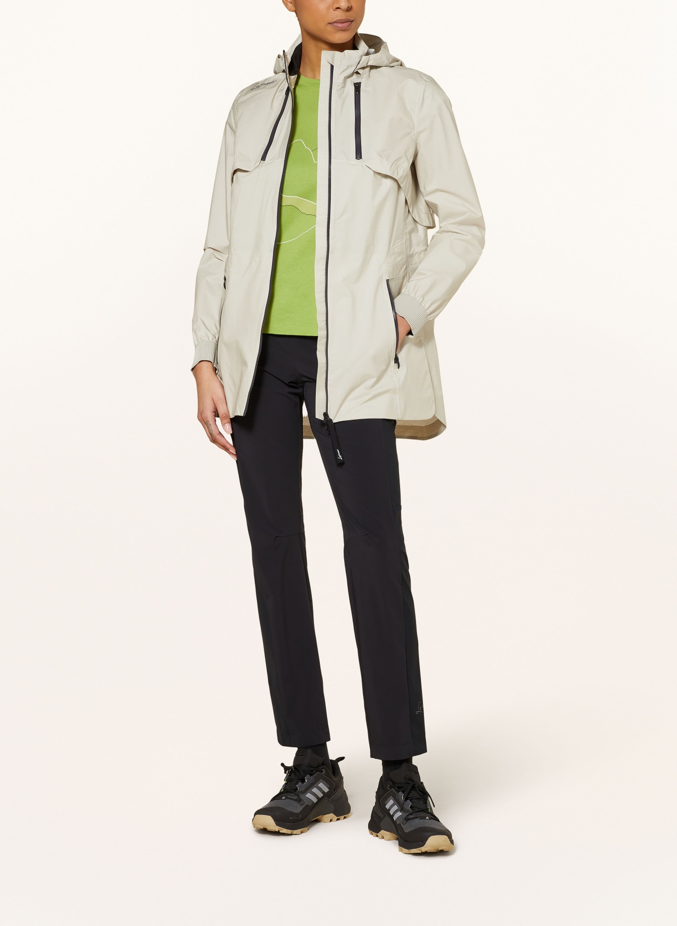 LaMunt 2-in-1 rain jacket LINDA, Color: CREAM (Image 2)