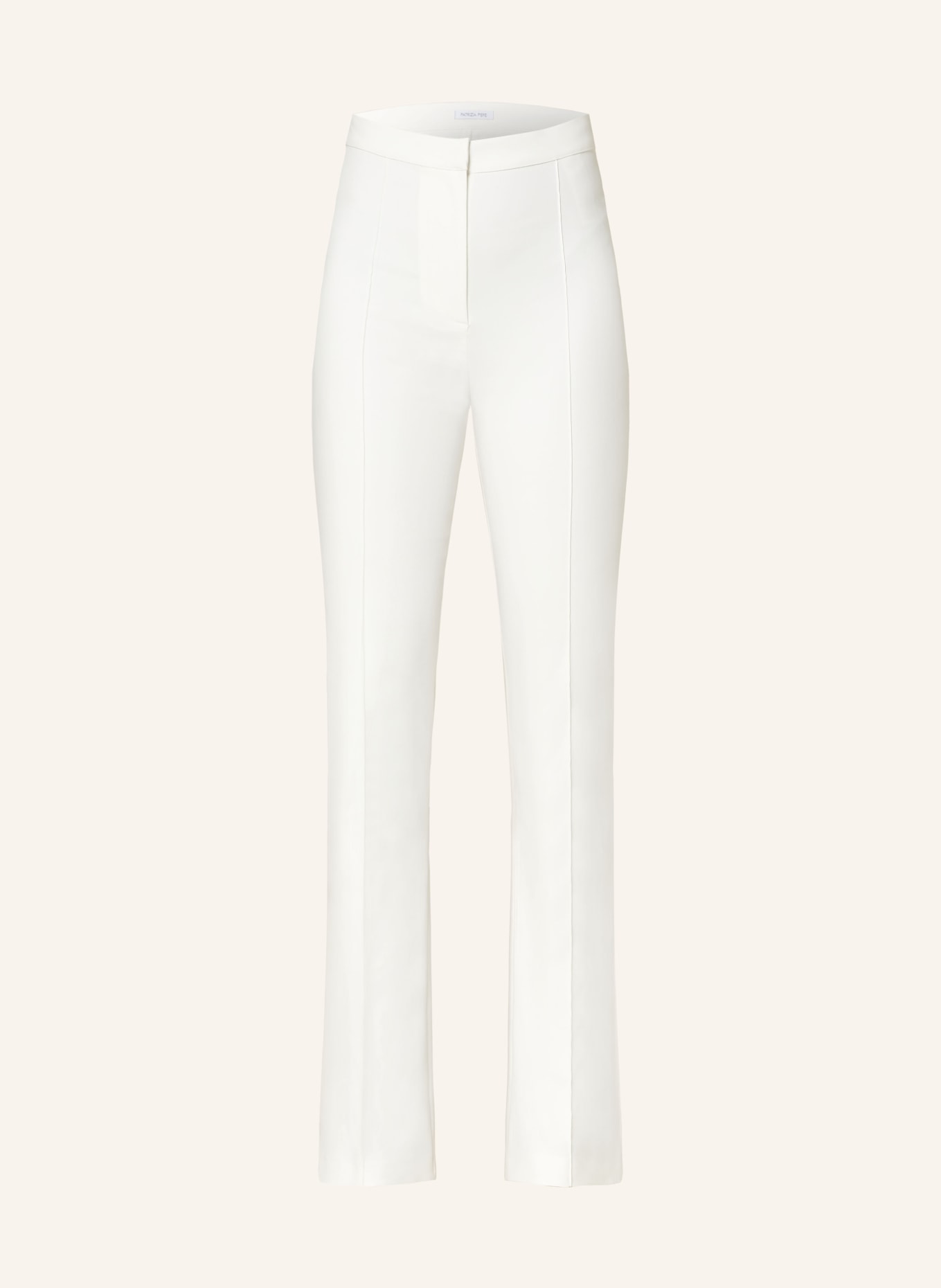 PATRIZIA PEPE Wide leg trousers, Color: WHITE (Image 1)