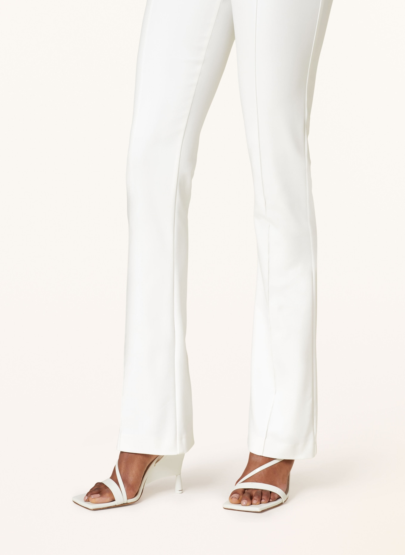 PATRIZIA PEPE Wide leg trousers, Color: WHITE (Image 5)