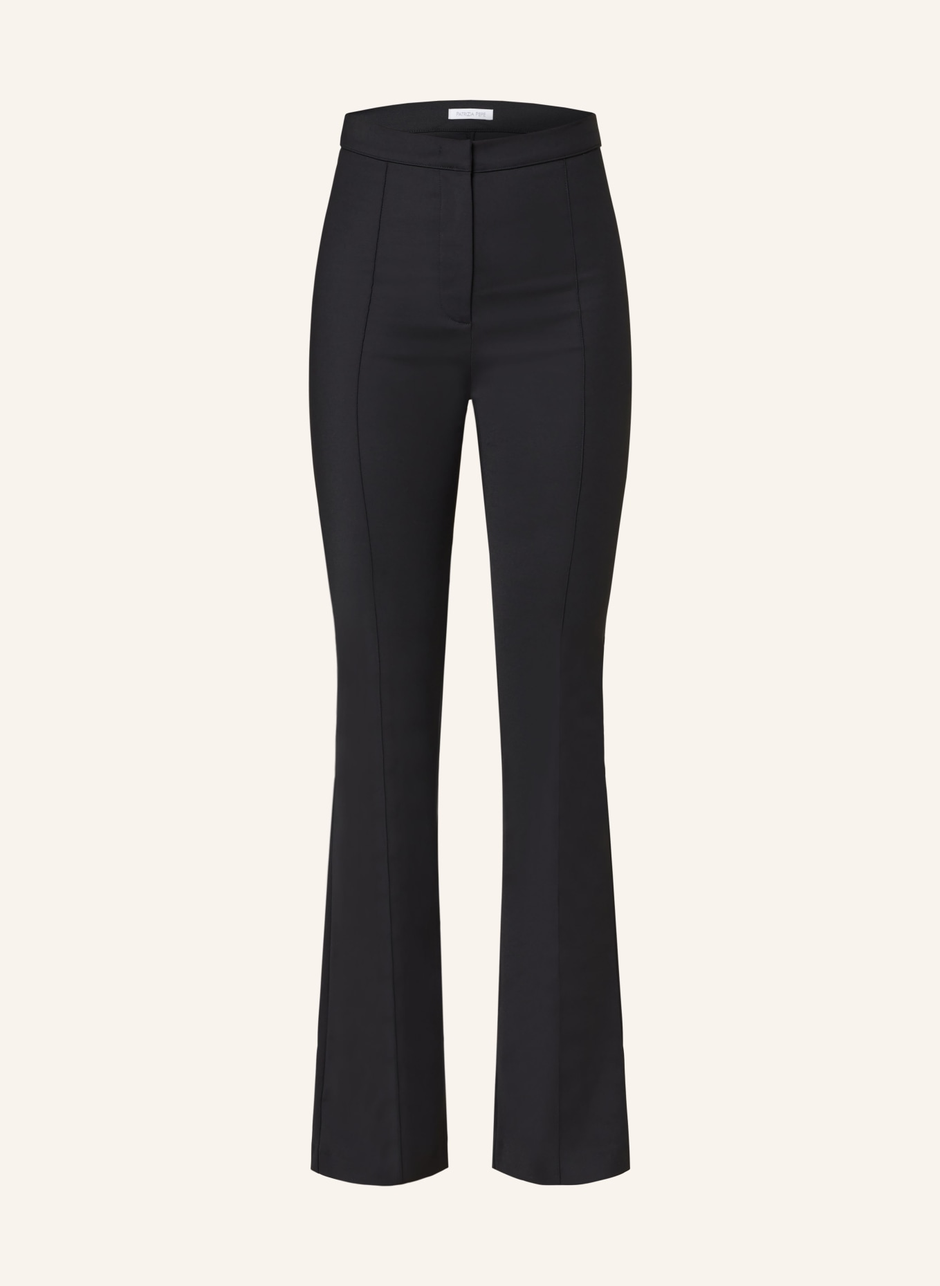 PATRIZIA PEPE Wide leg trousers, Color: BLACK (Image 1)