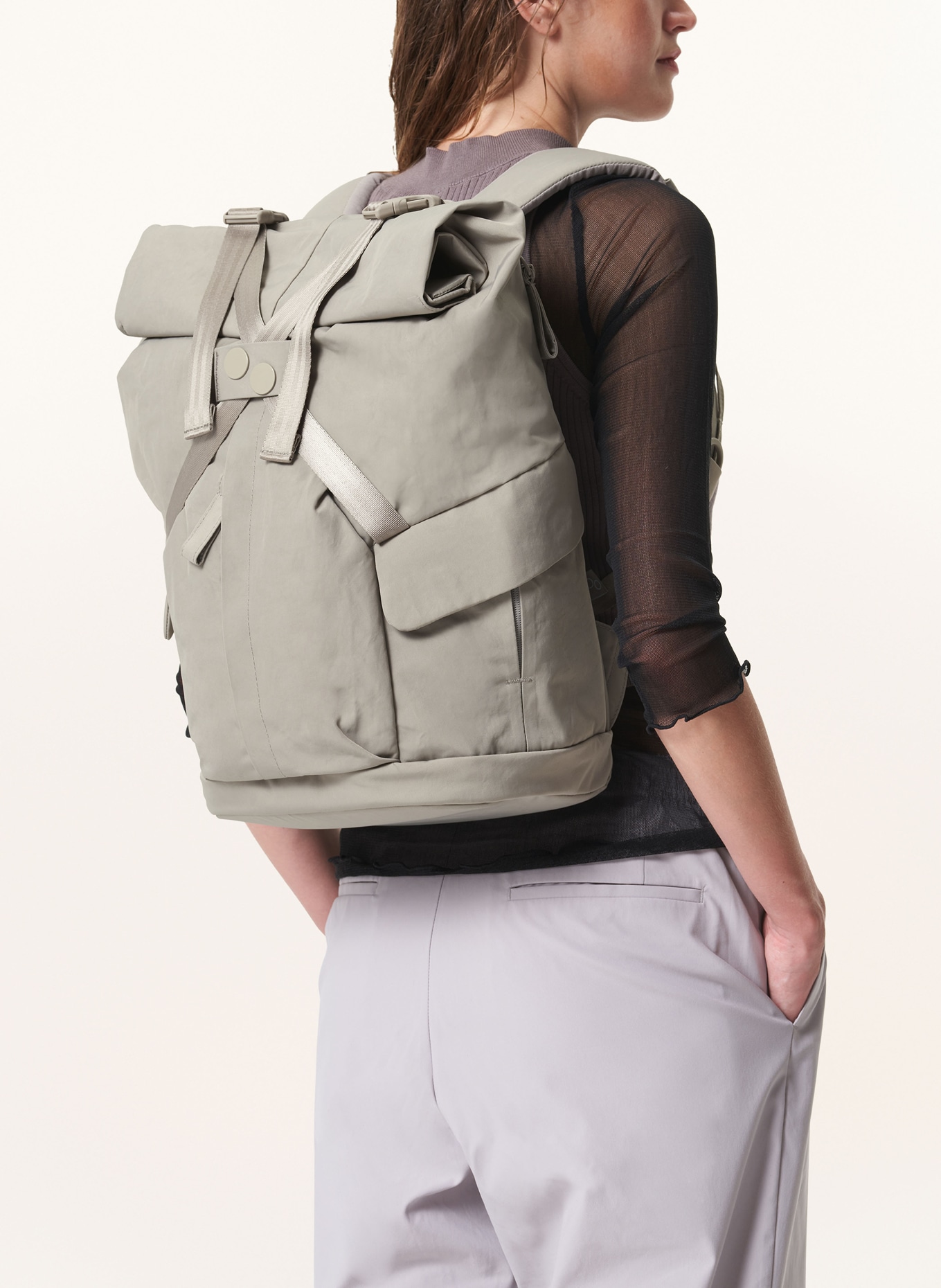pinqponq Backpack KROSS 20 l, Color: TAUPE (Image 7)