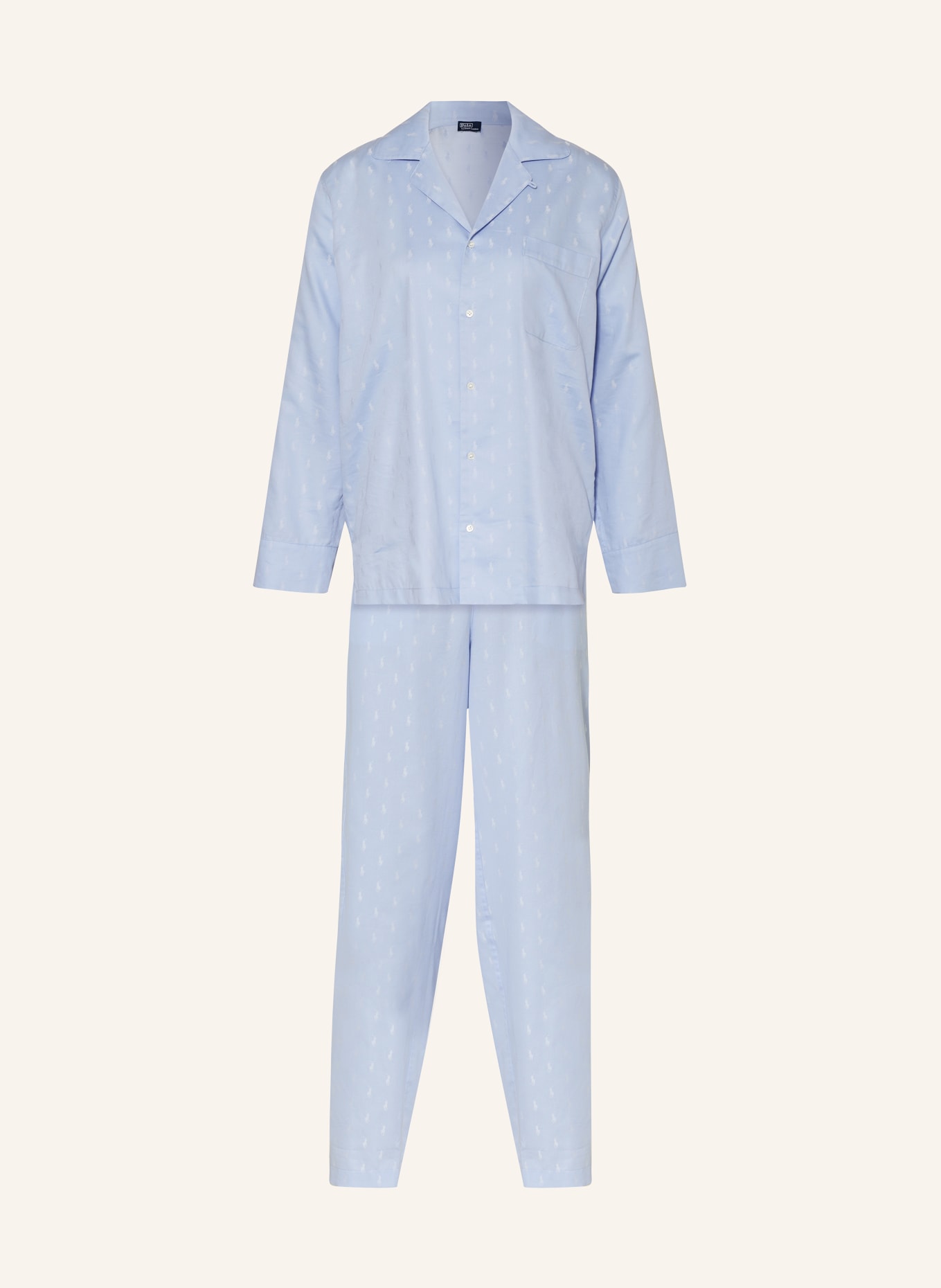 POLO RALPH LAUREN Schlafanzug, Farbe: HELLBLAU (Bild 1)