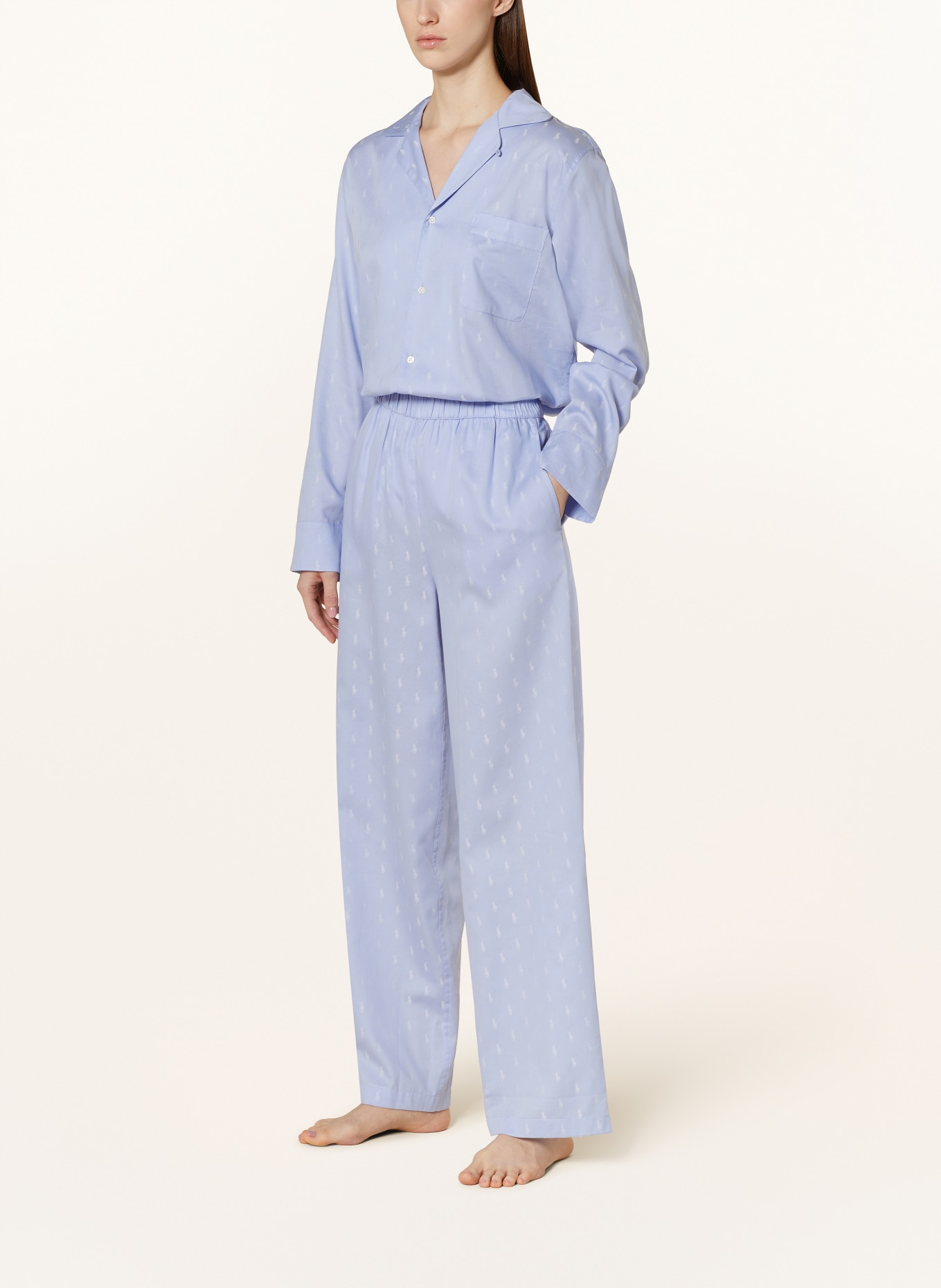 POLO RALPH LAUREN Schlafanzug, Farbe: HELLBLAU (Bild 2)