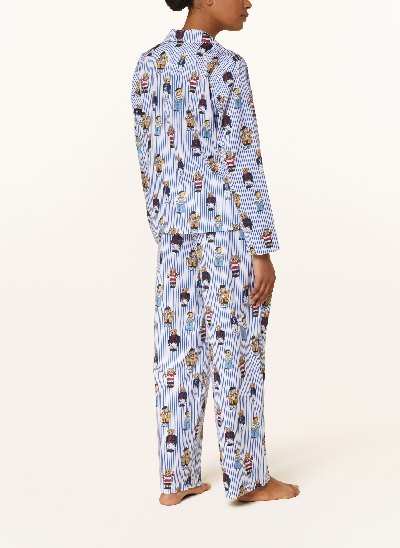 POLO RALPH LAUREN Schlafanzug, Farbe: BLAU/ WEISS (Bild 3)