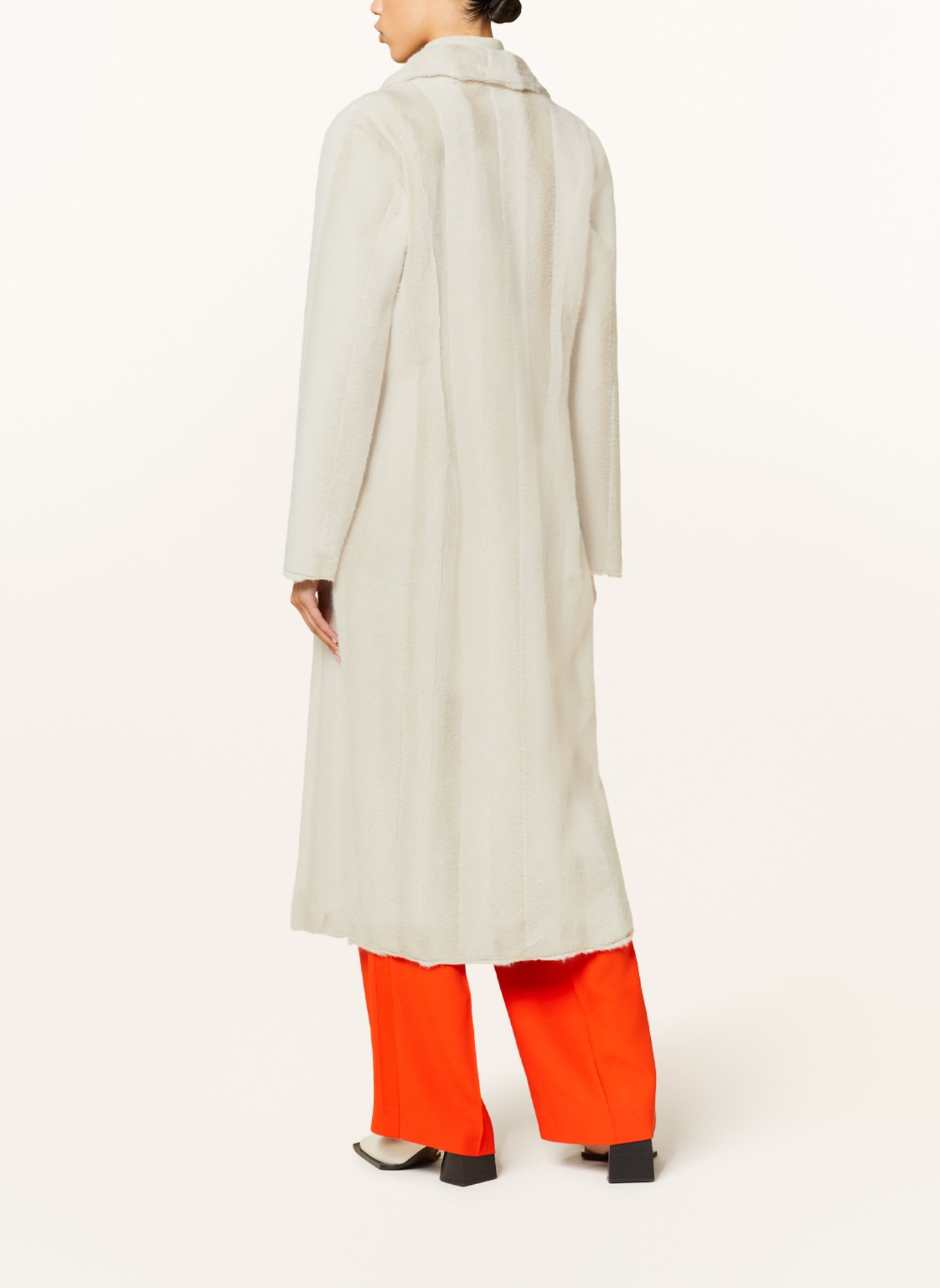 BEAUMONT Oboustranný kabát z umělé kožešiny UNA, Barva: SVĚTLE ŠEDÁ (Obrázek 4)