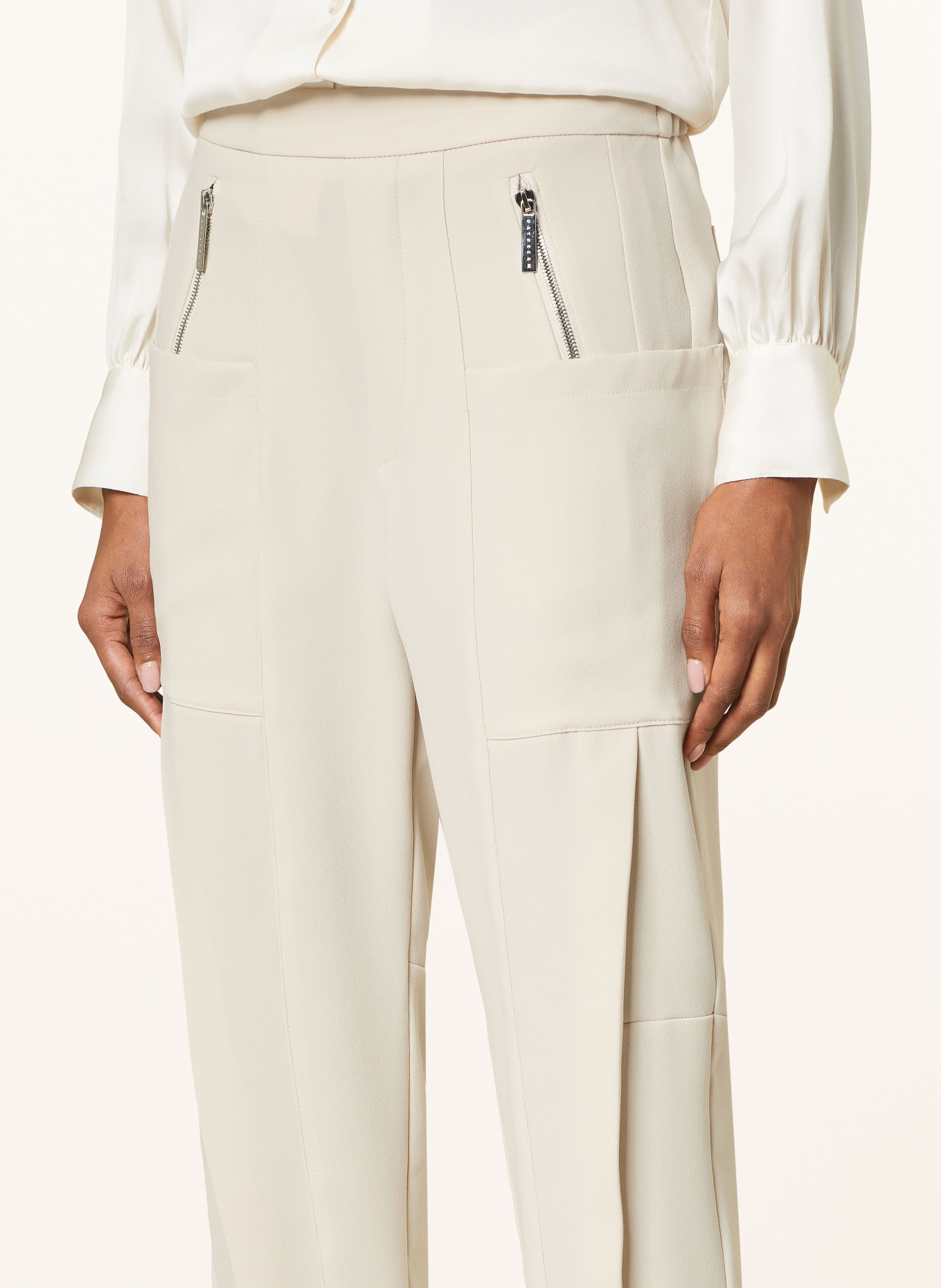 MAC DAYDREAM 7/8 trousers NAGANO, Color: BEIGE (Image 5)