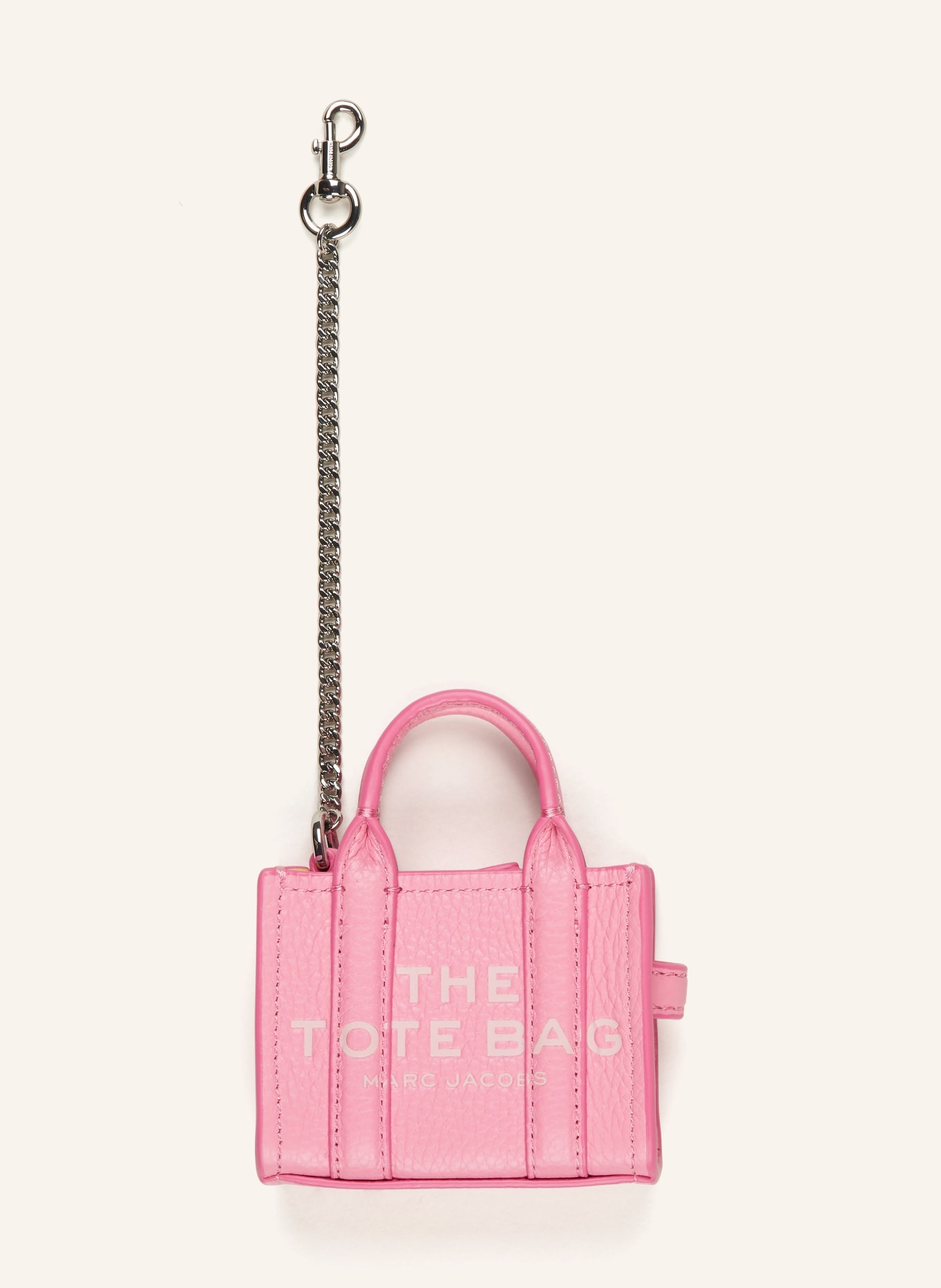 MARC JACOBS Bag charm SHOPPER NANO, Color: PINK (Image 1)