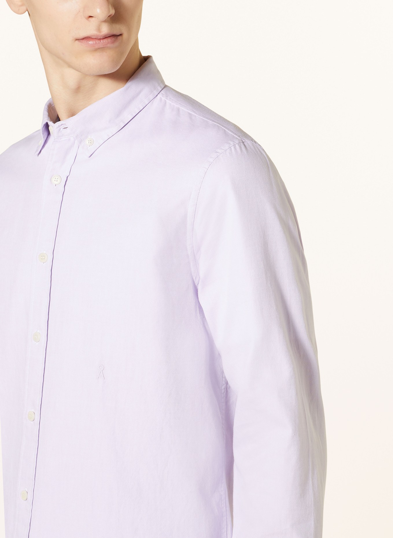 ARMEDANGELS Shirt QUAASA regular fit, Color: LIGHT PURPLE (Image 4)
