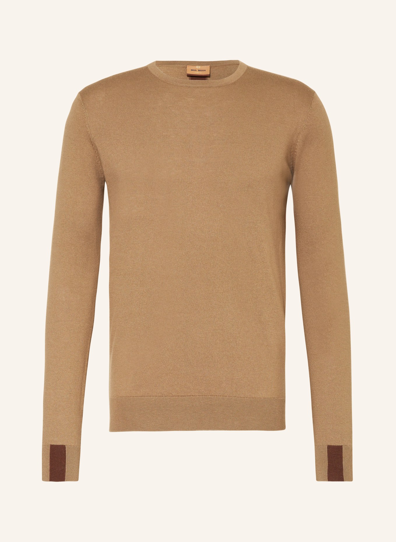 MOS MOSH Gallery Pullover MMGADAM, Farbe: 676 new sand (Bild 1)