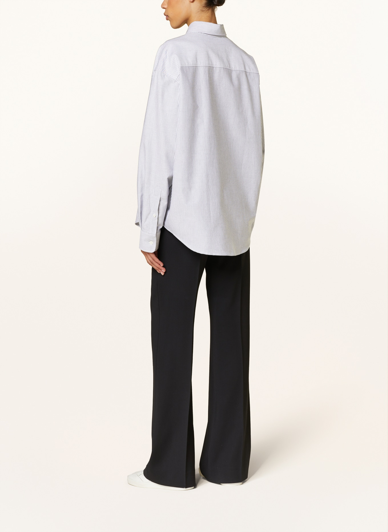AMI PARIS Shirt blouse, Color: WHITE/ GRAY (Image 3)
