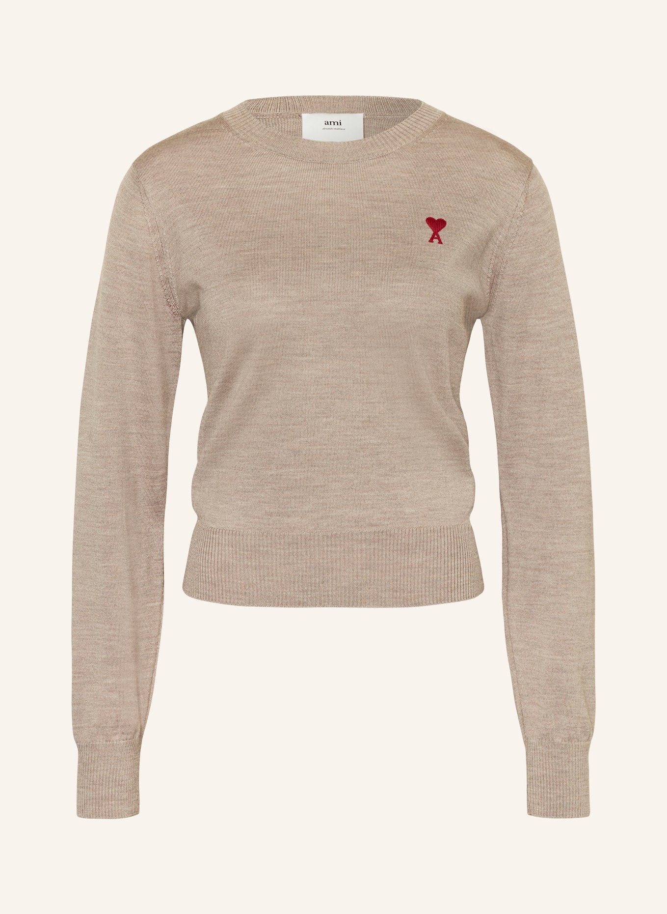 AMI PARIS Sweater, Color: TAUPE (Image 1)