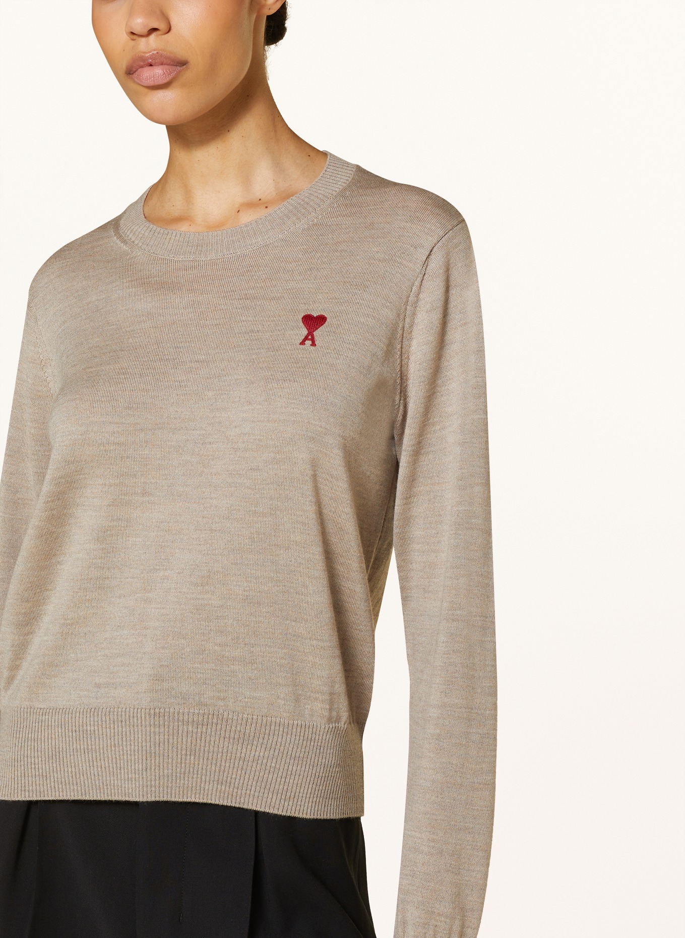 AMI PARIS Sweater, Color: TAUPE (Image 4)