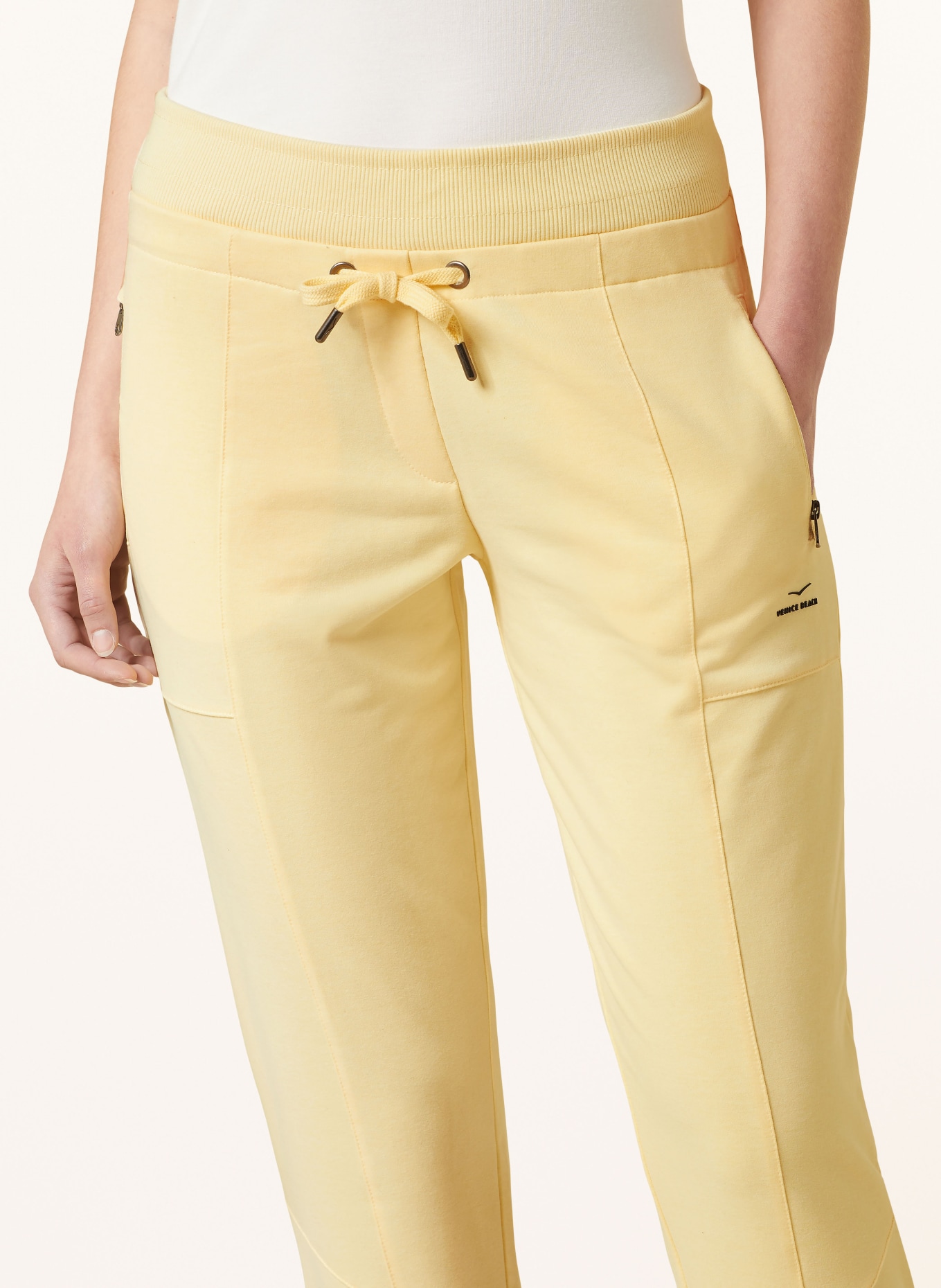 VENICE BEACH Training pants VB Isabelle, Color: LIGHT YELLOW (Image 5)