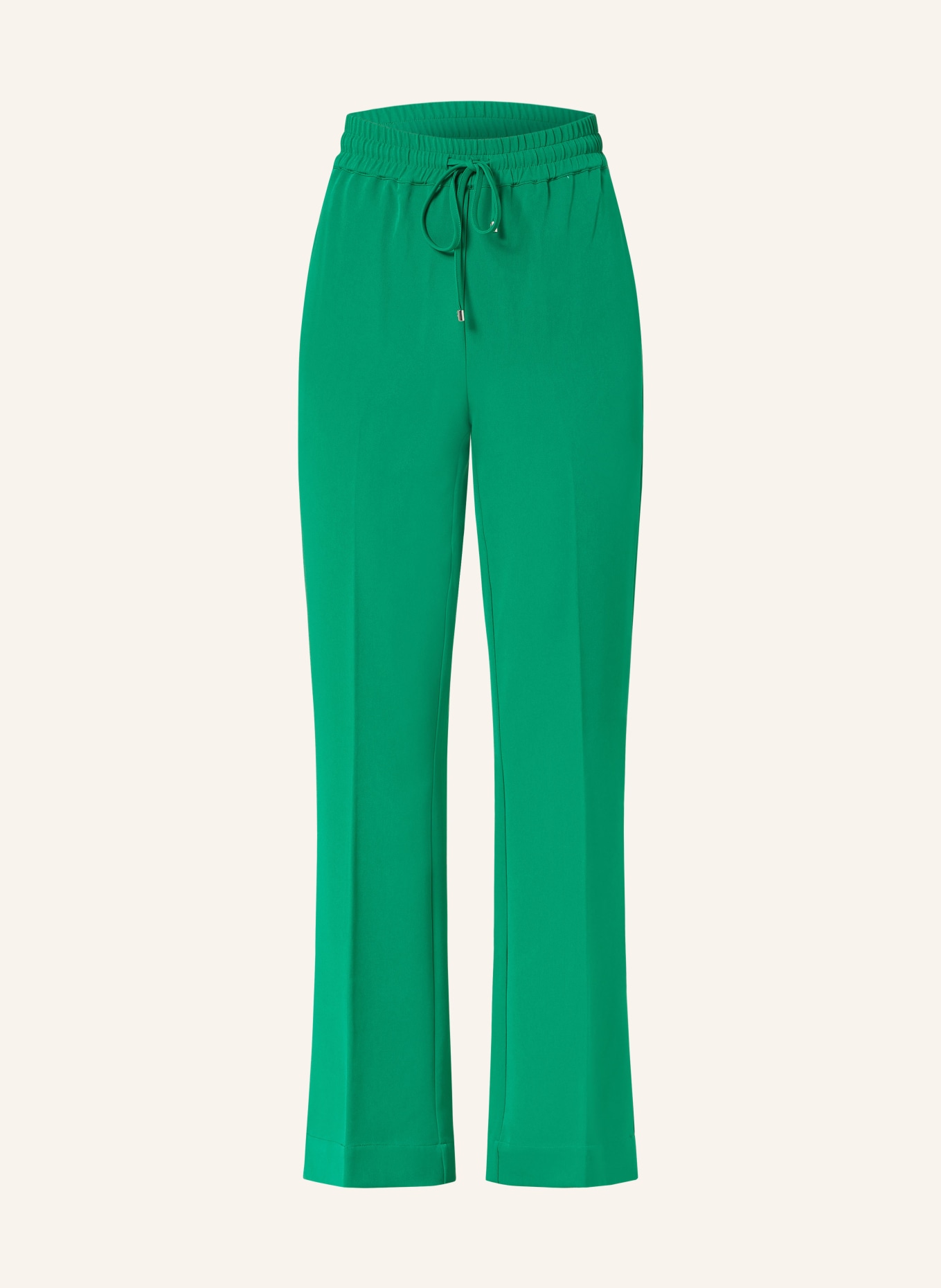 HERZEN'S ANGELEGENHEIT Wide leg trousers, Color: GREEN (Image 1)