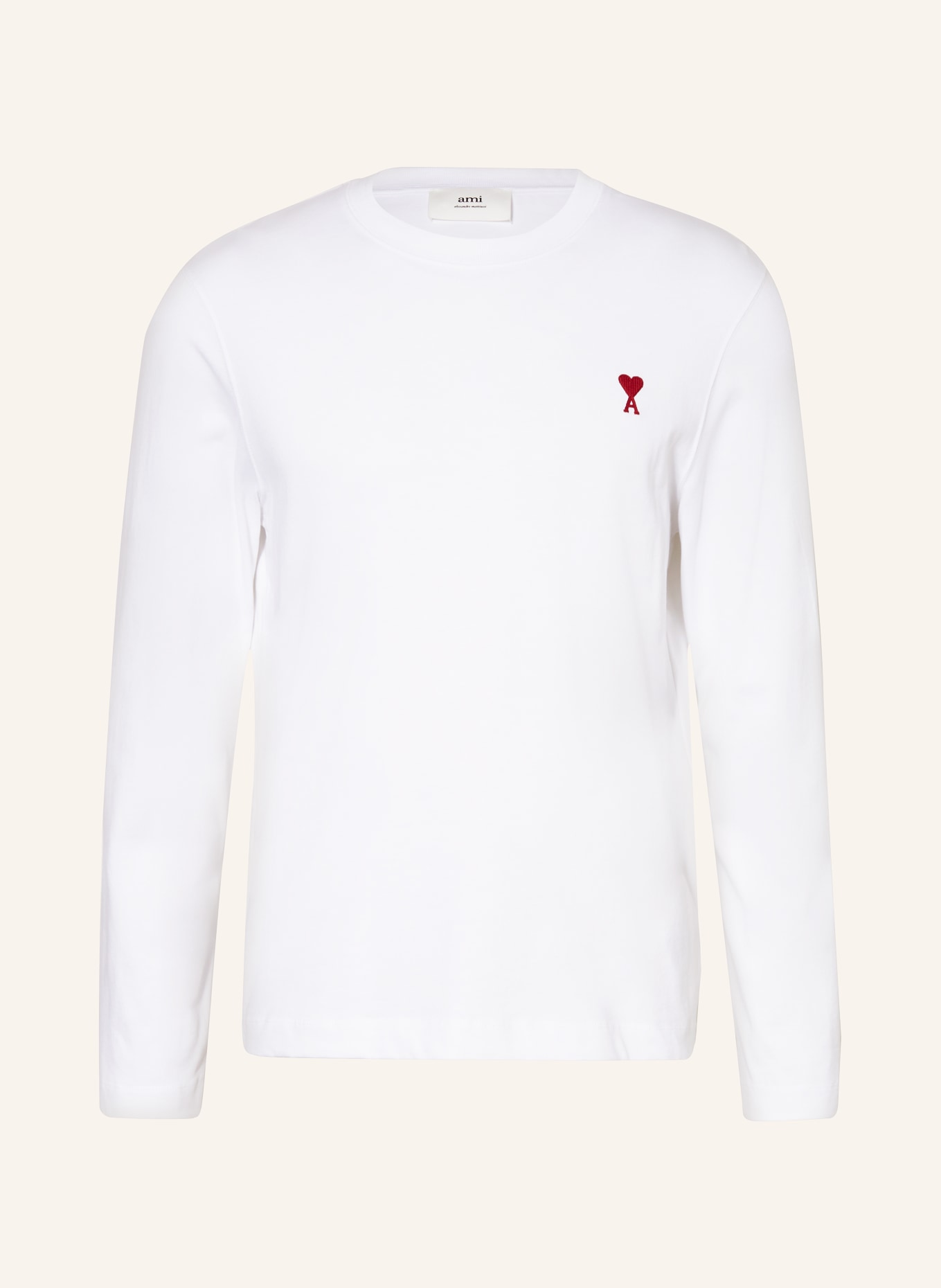 AMI PARIS Long sleeve shirt, Color: WHITE (Image 1)