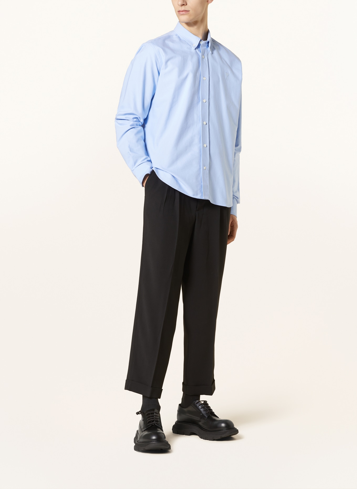 AMI PARIS Oxfordhemd Classic Fit, Farbe: HELLBLAU (Bild 2)