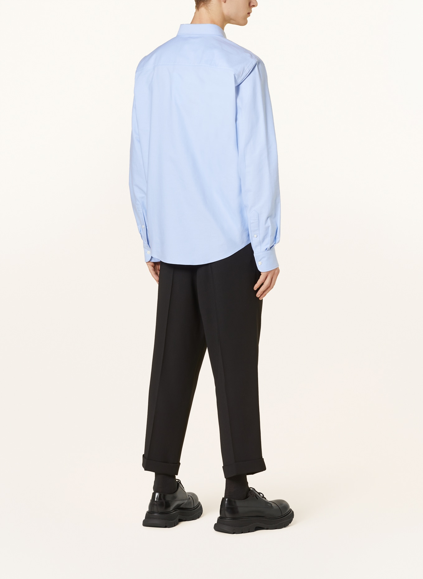 AMI PARIS Oxford shirt classic fit, Color: LIGHT BLUE (Image 3)