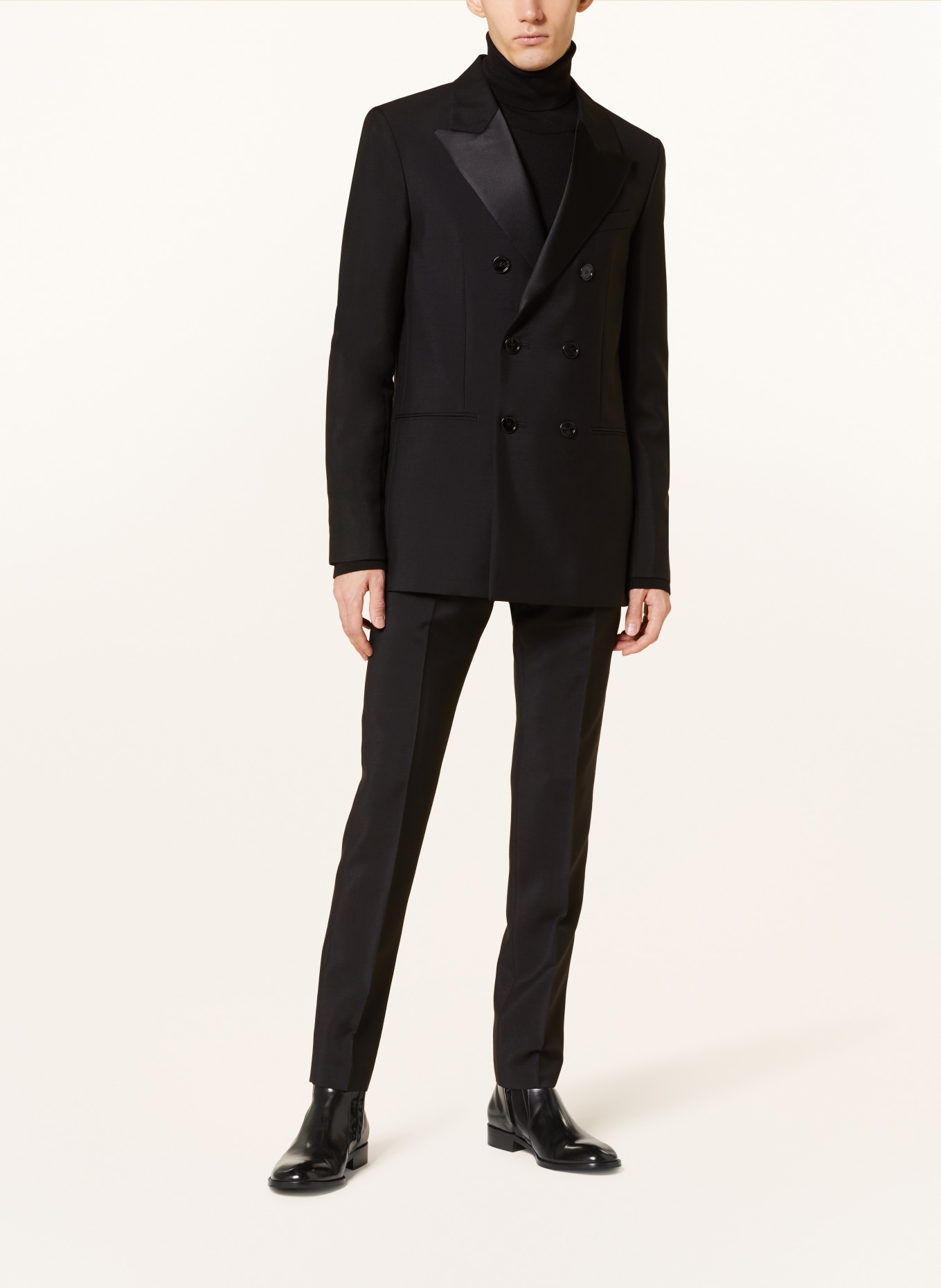 AMI PARIS Oblekové sako Regular Fit, Barva: 001 BLACK (Obrázek 2)