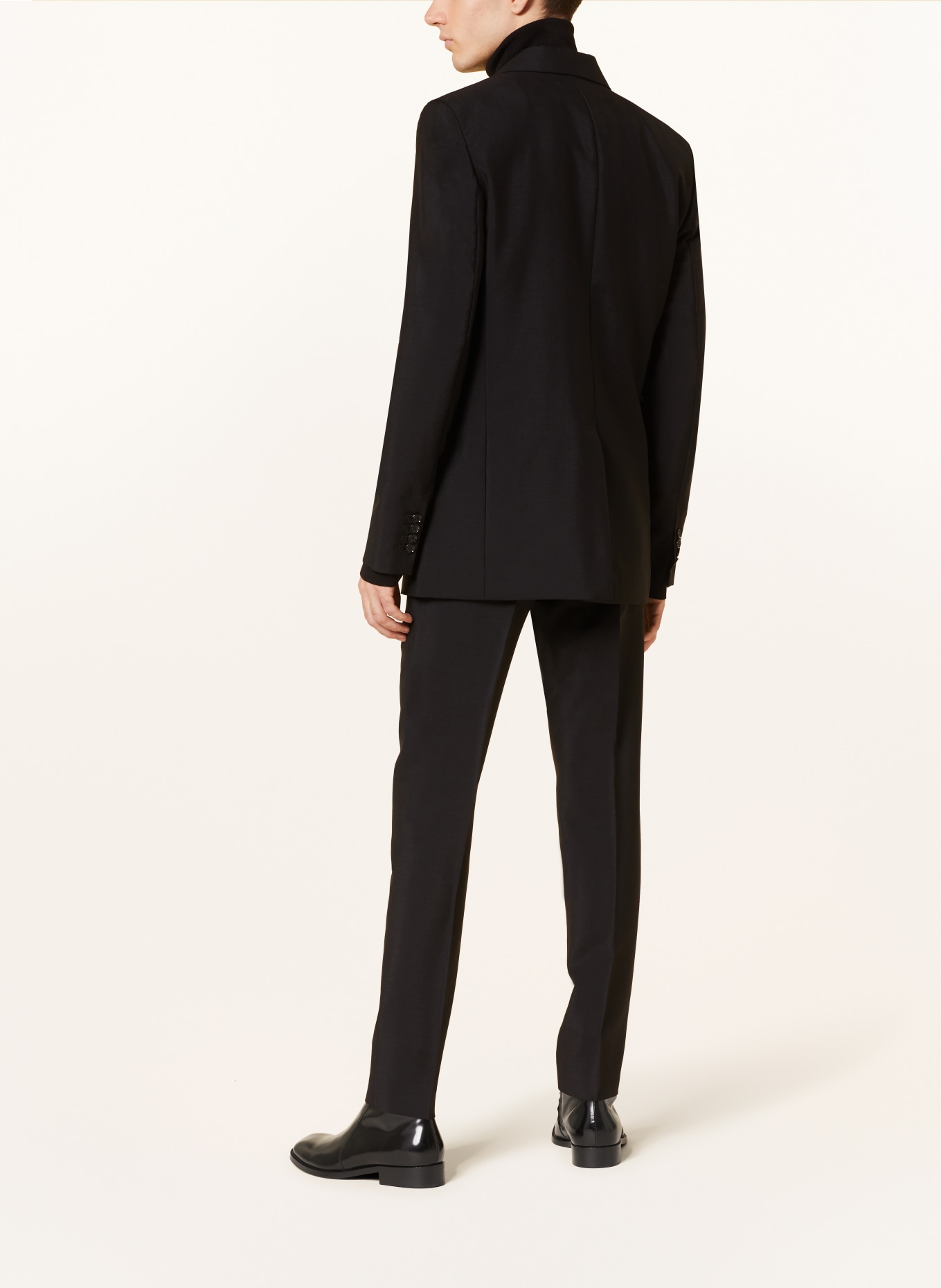 AMI PARIS Suit jacket regular fit, Color: 001 BLACK (Image 3)