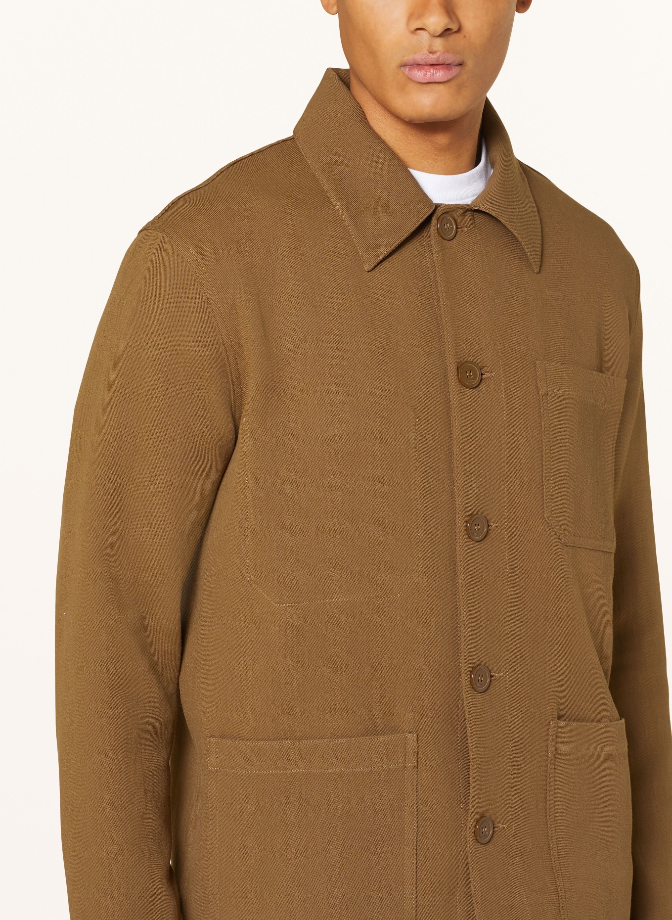 SANDRO Overjacket, Farbe: CAMEL (Bild 4)