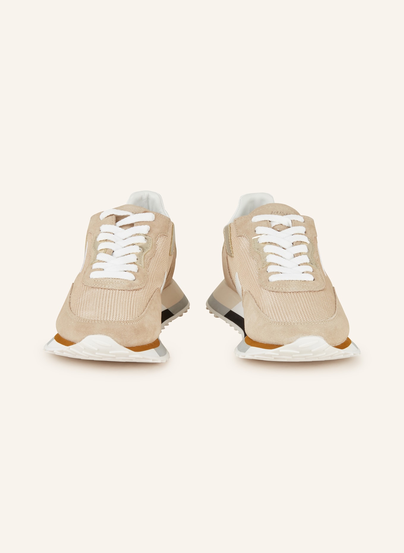GHOUD Sneakers, Color: BEIGE/ WHITE/ GOLD (Image 3)