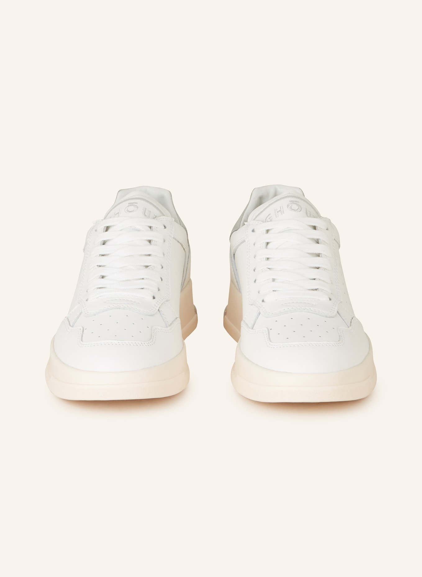 GHOUD Sneakers TWEENER, Color: WHITE/ SILVER (Image 3)