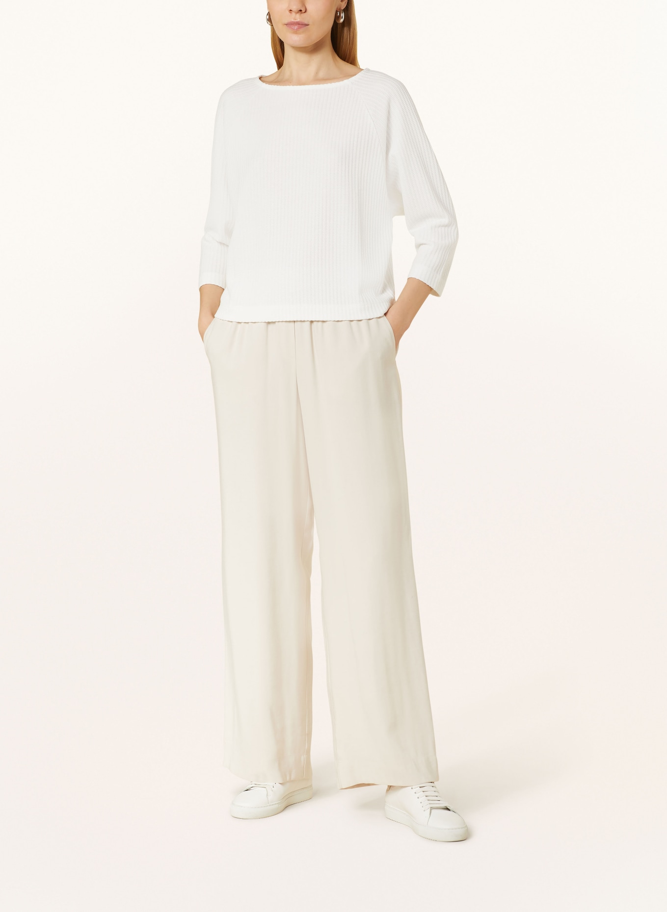 someday Shirt KAYUMI with 3/4 sleeves, Color: WHITE (Image 2)