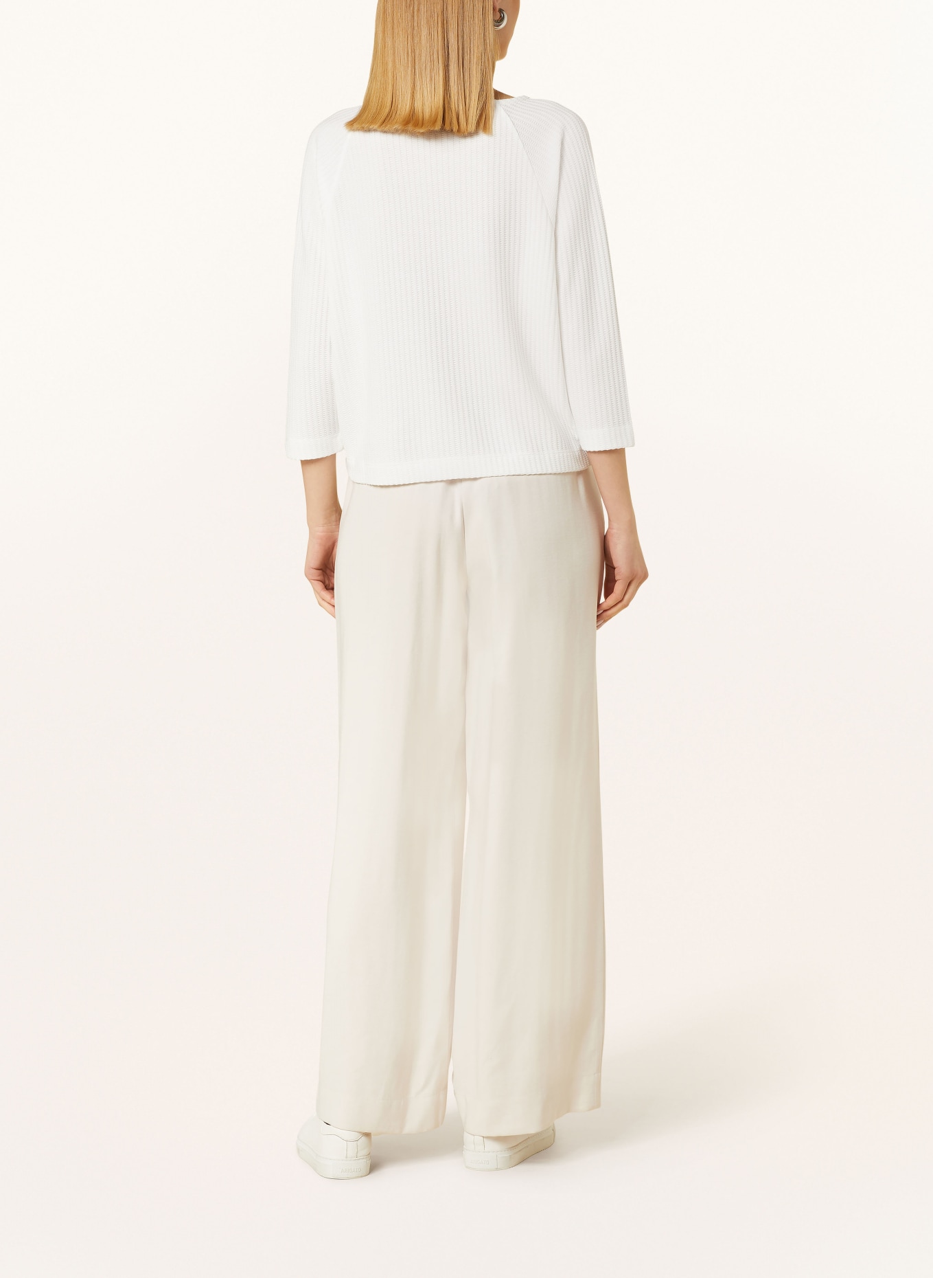 someday Shirt KAYUMI with 3/4 sleeves, Color: WHITE (Image 3)