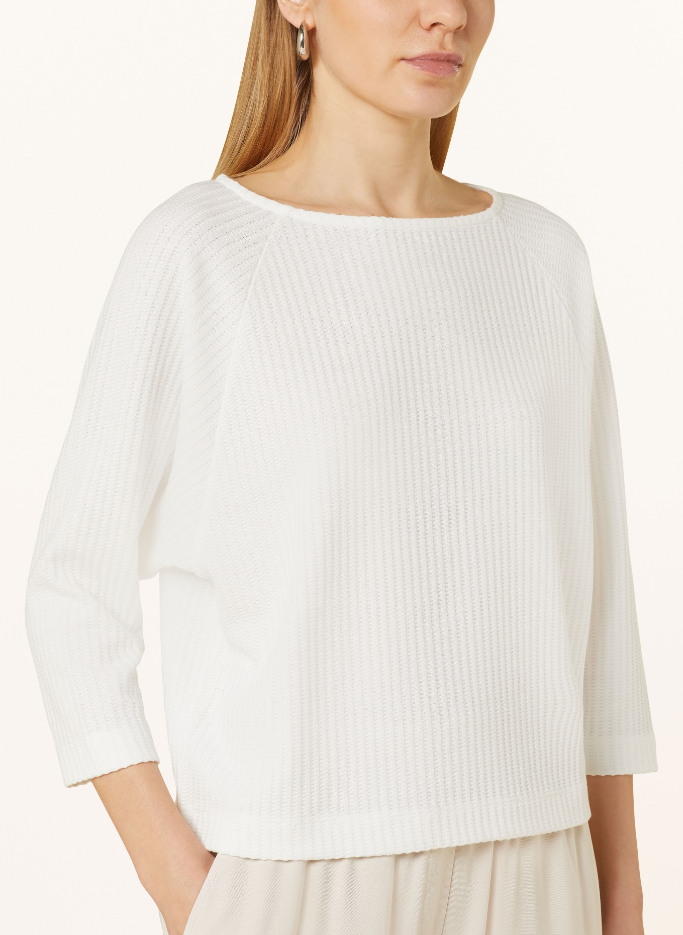 someday Shirt KAYUMI with 3/4 sleeves, Color: WHITE (Image 4)