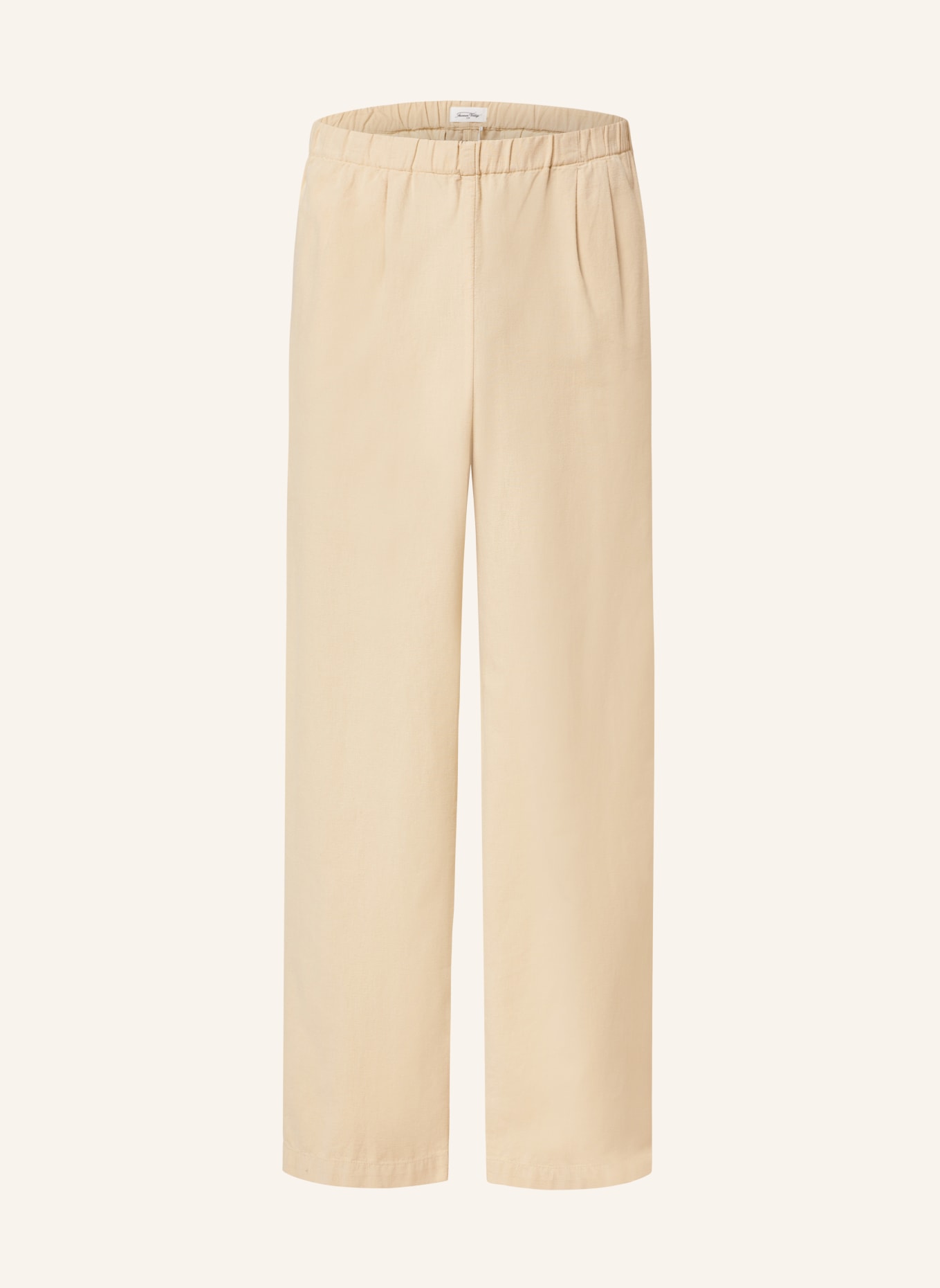 American Vintage Loose fit suit trousers, Color: BEIGE (Image 1)