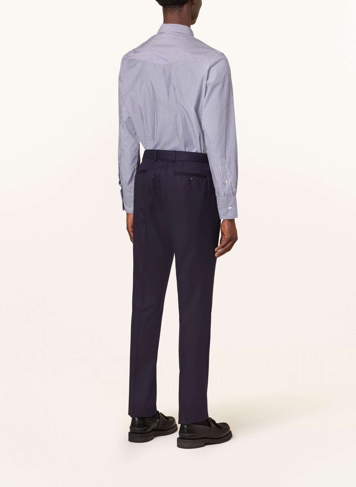Officine Générale Suit trousers PAUL regular slim fit, Color: DARK NAVY (Image 4)