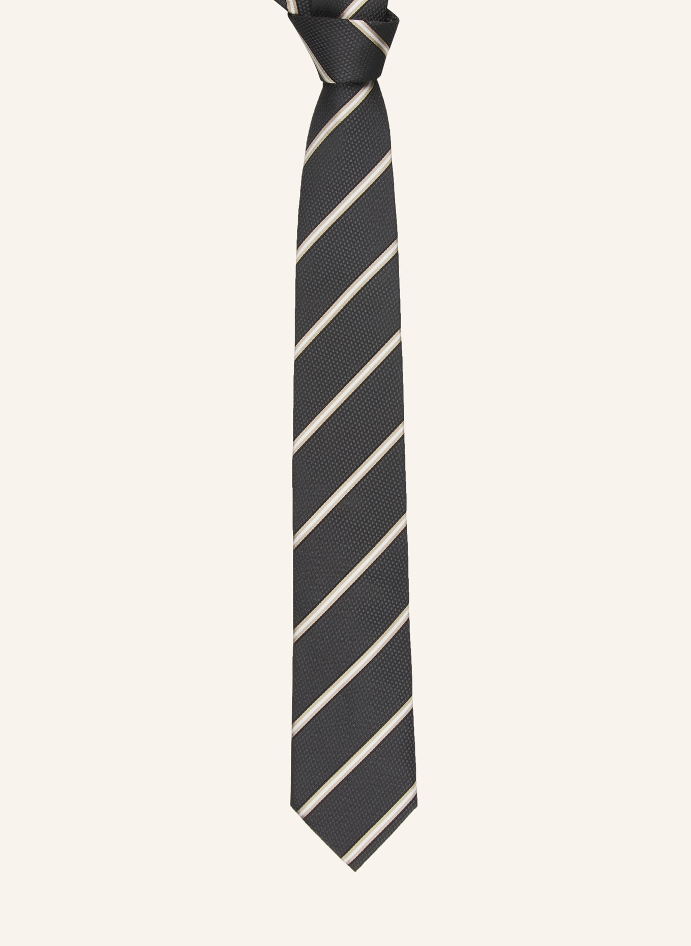 BOSS Krawatte, Farbe: GRAU/ WEISS/ DUNKELGRAU (Bild 2)