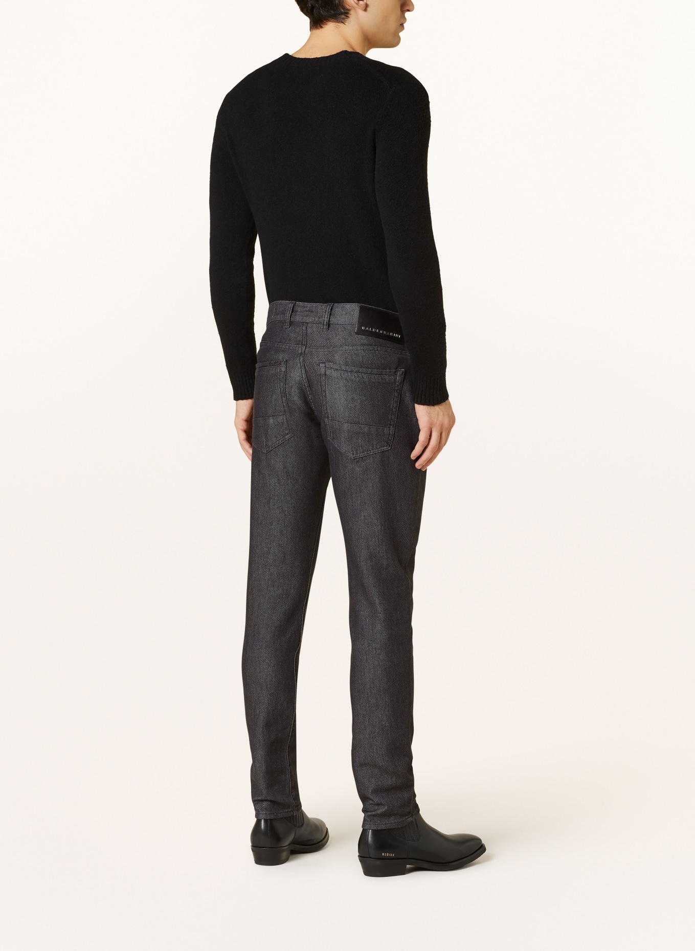 BALDESSARINI Jeans Extra Slim Fit, Farbe: 9811 black stonewash (Bild 3)