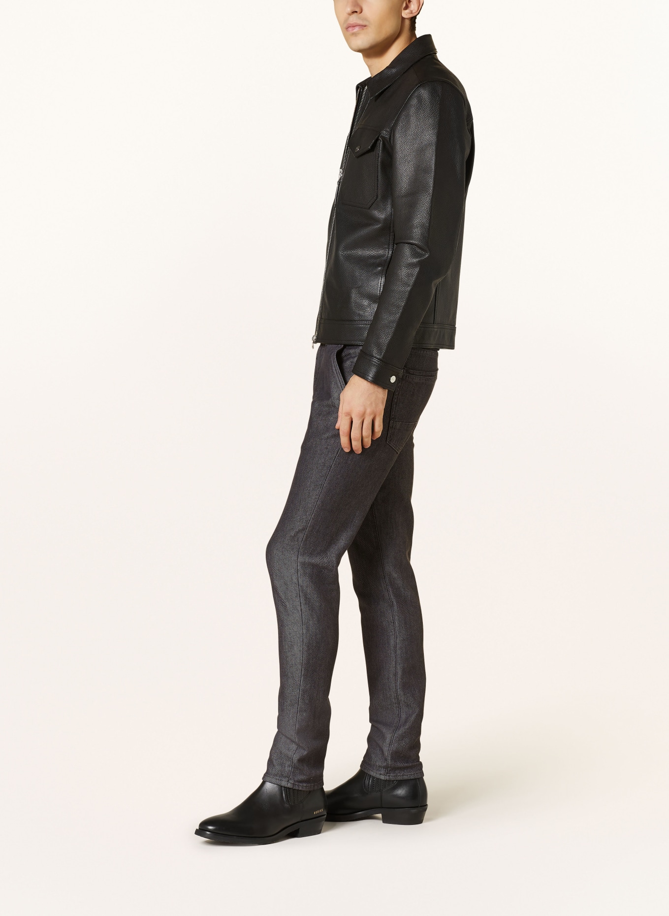 BALDESSARINI Jeans Extra Slim Fit, Farbe: 9811 black stonewash (Bild 4)