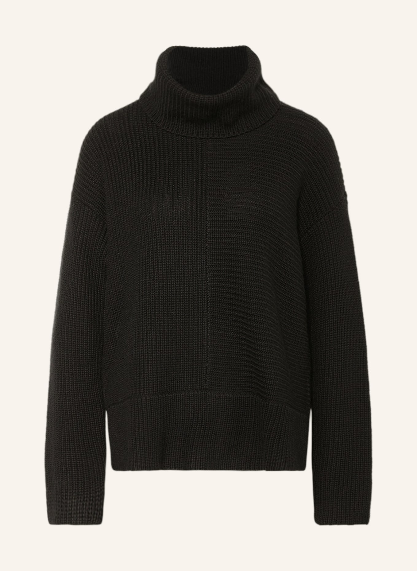 REPEAT Turtleneck sweater, Color: BLACK (Image 1)