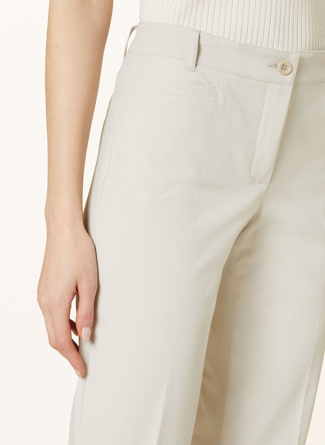 RAFFAELLO ROSSI Trousers UTE, Color: CREAM (Image 5)