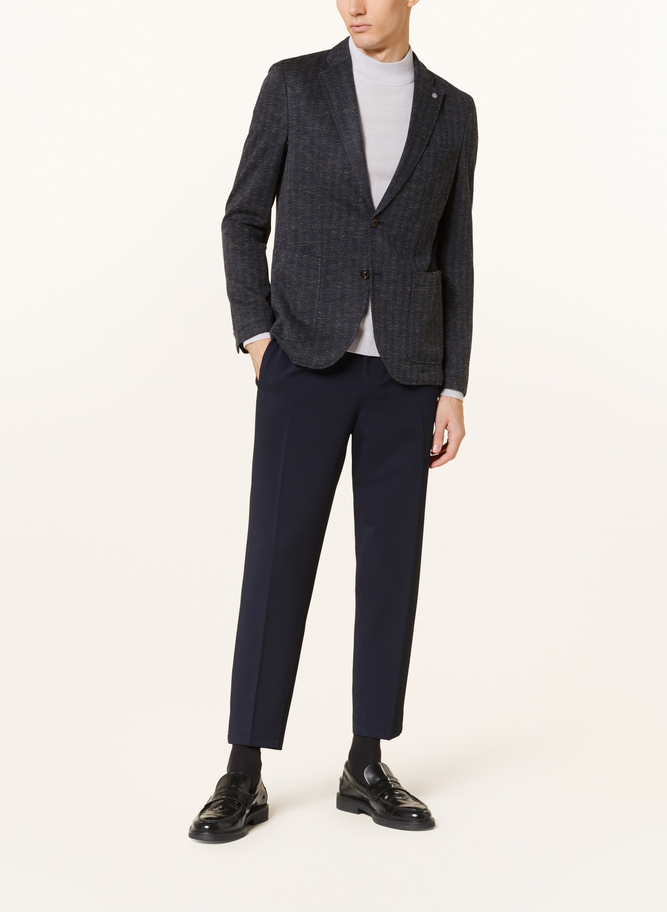 CG - CLUB of GENTS Tailored jacket CARTER slim fit, Color: DARK BLUE (Image 2)