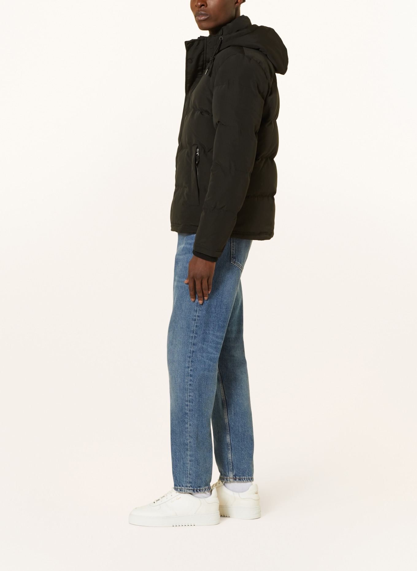 Superdry Quilted jacket EVEREST, Color: BLACK (Image 4)