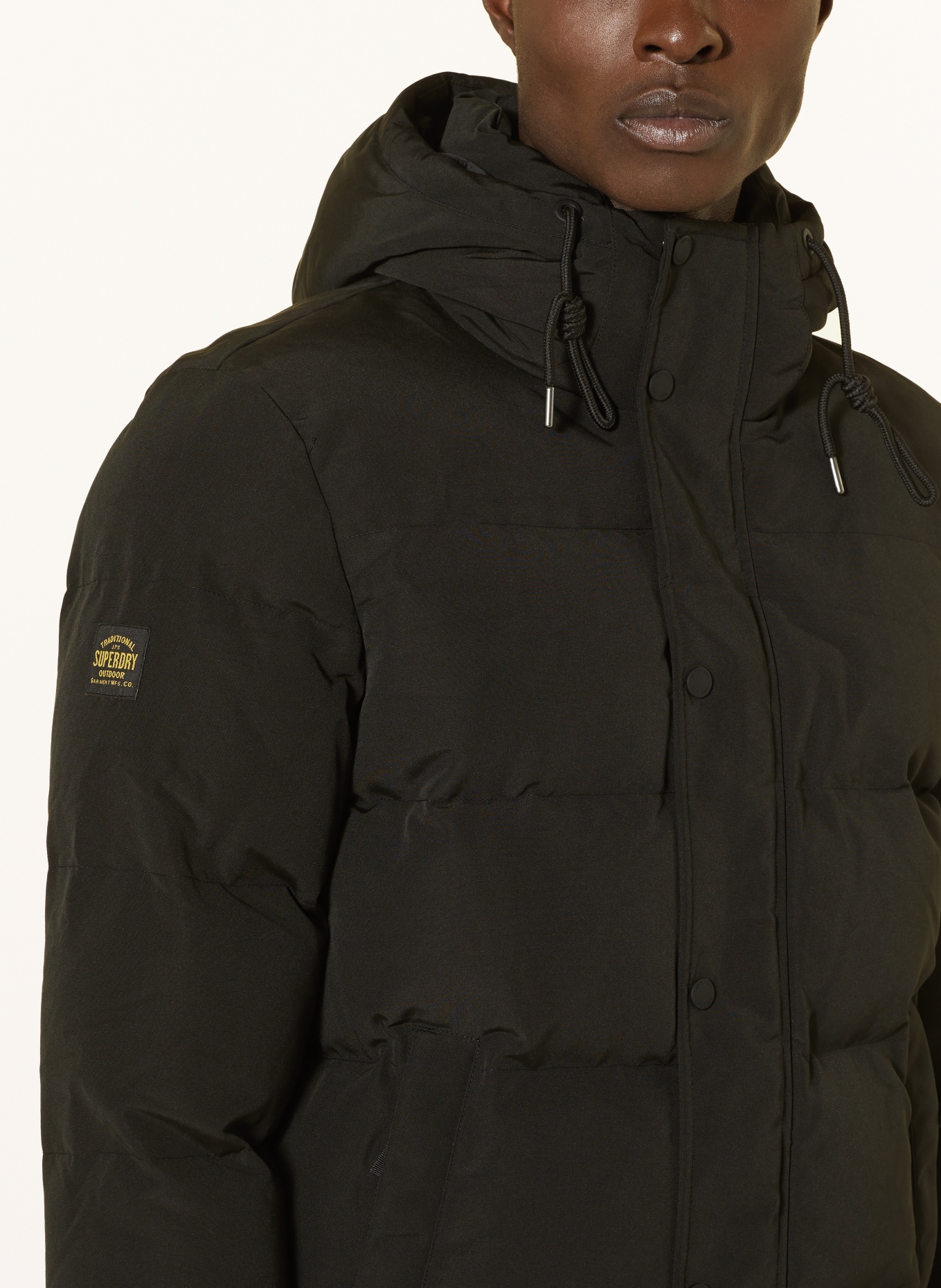 Superdry Quilted jacket EVEREST, Color: BLACK (Image 5)