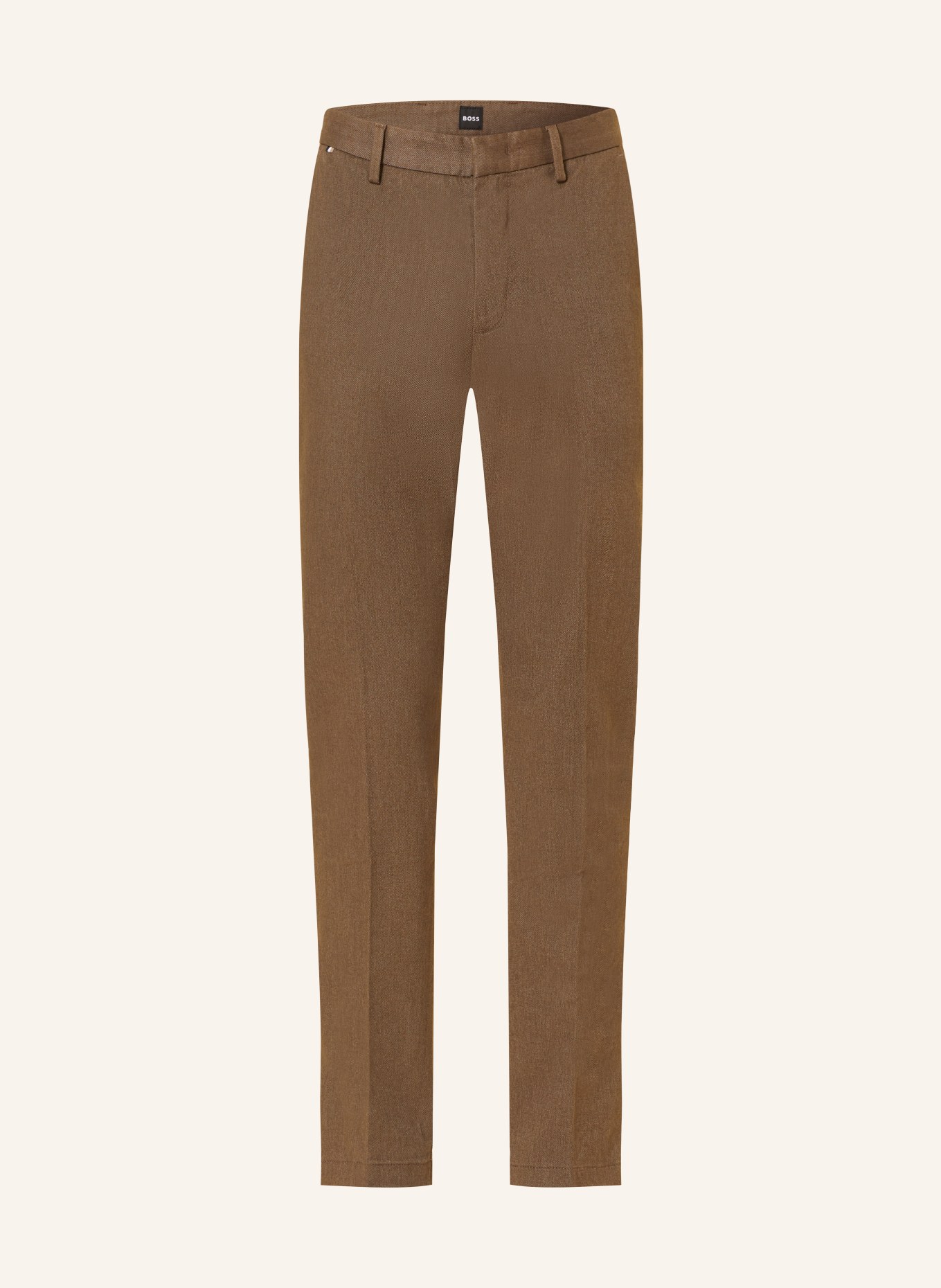 BOSS Trousers KAITO slim fit, Color: KHAKI (Image 1)