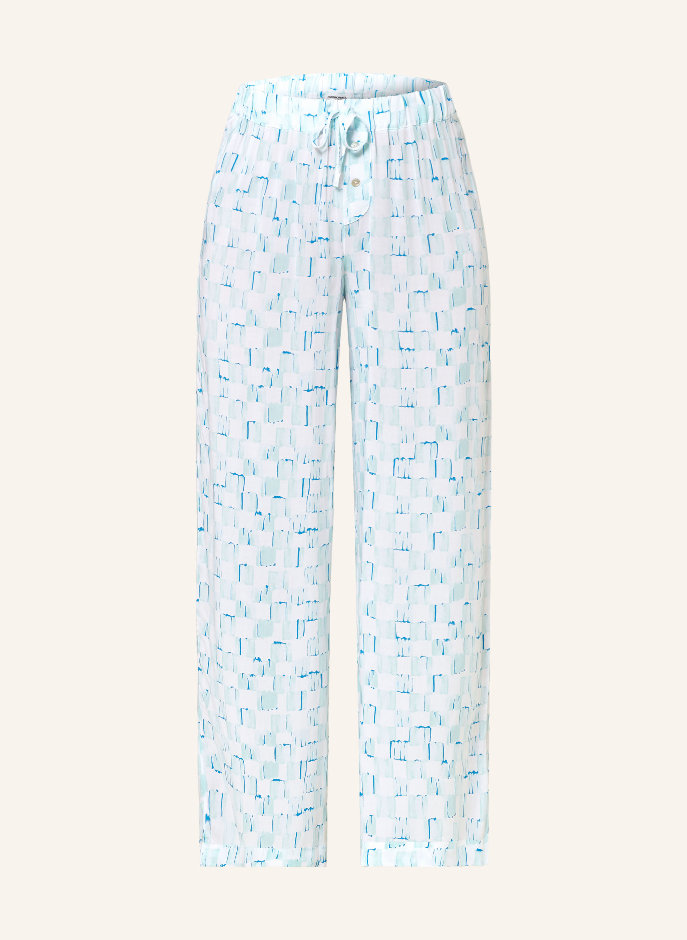 Passionata Pajama pants PENELOPE, Color: TURQUOISE/ BLUE (Image 1)