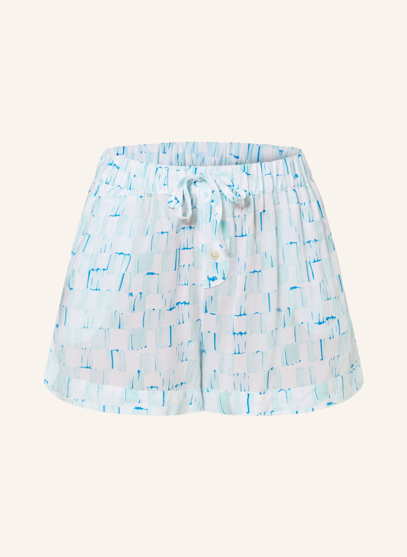 Passionata Pajama shorts PENELOPE, Color: TURQUOISE/ BLUE (Image 1)