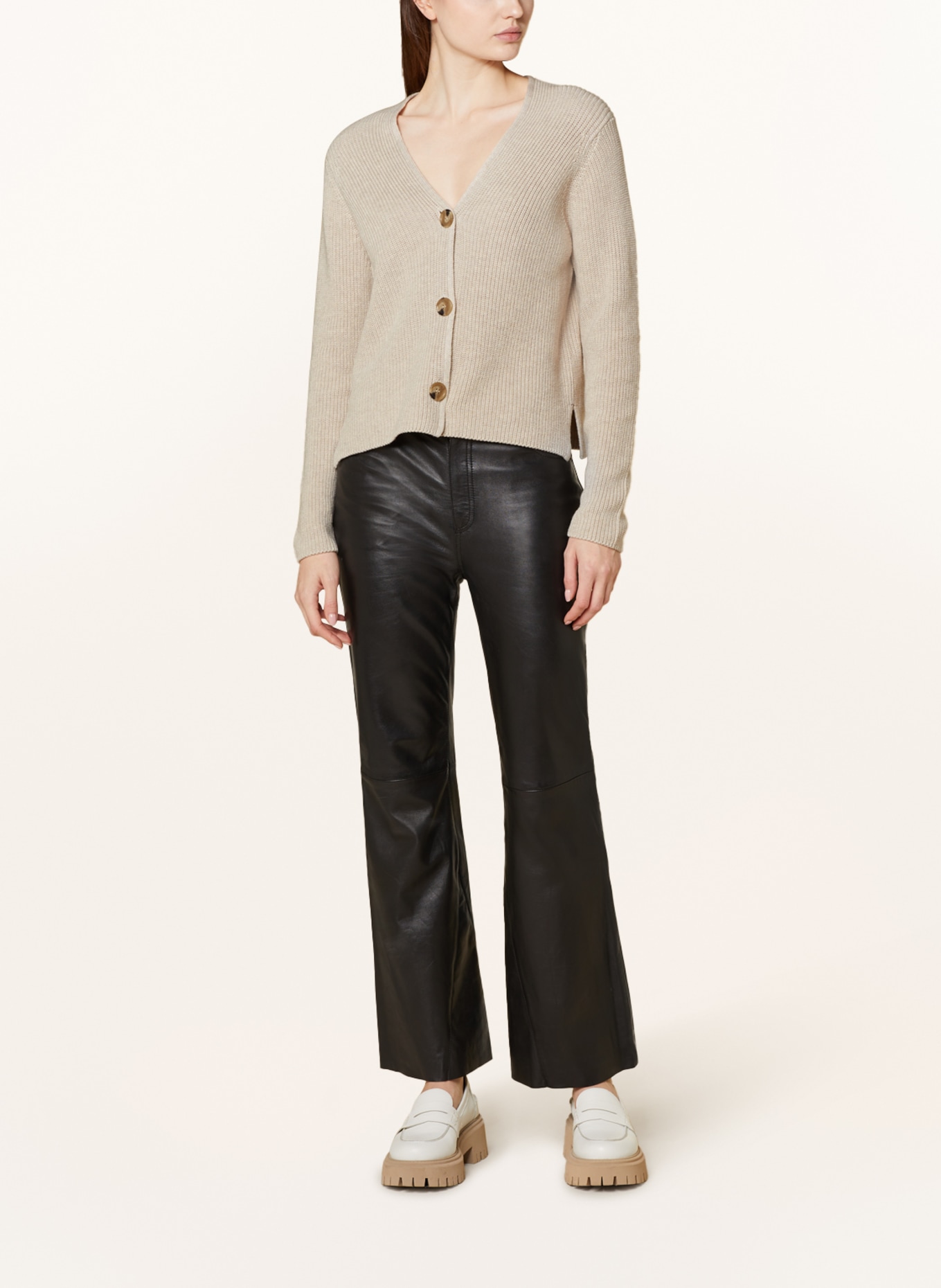 Marc O'Polo Cardigan, Color: LIGHT BROWN (Image 2)