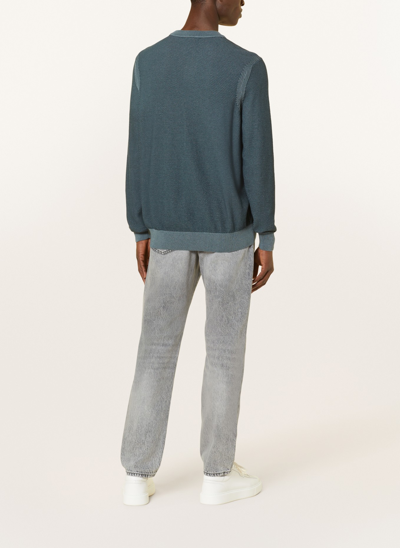BOSS Sweater AQUILA, Color: TEAL (Image 3)