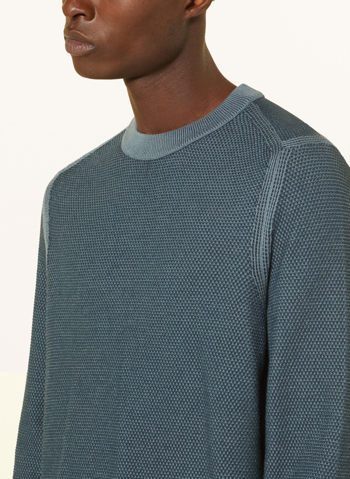 BOSS Sweater AQUILA, Color: TEAL (Image 4)